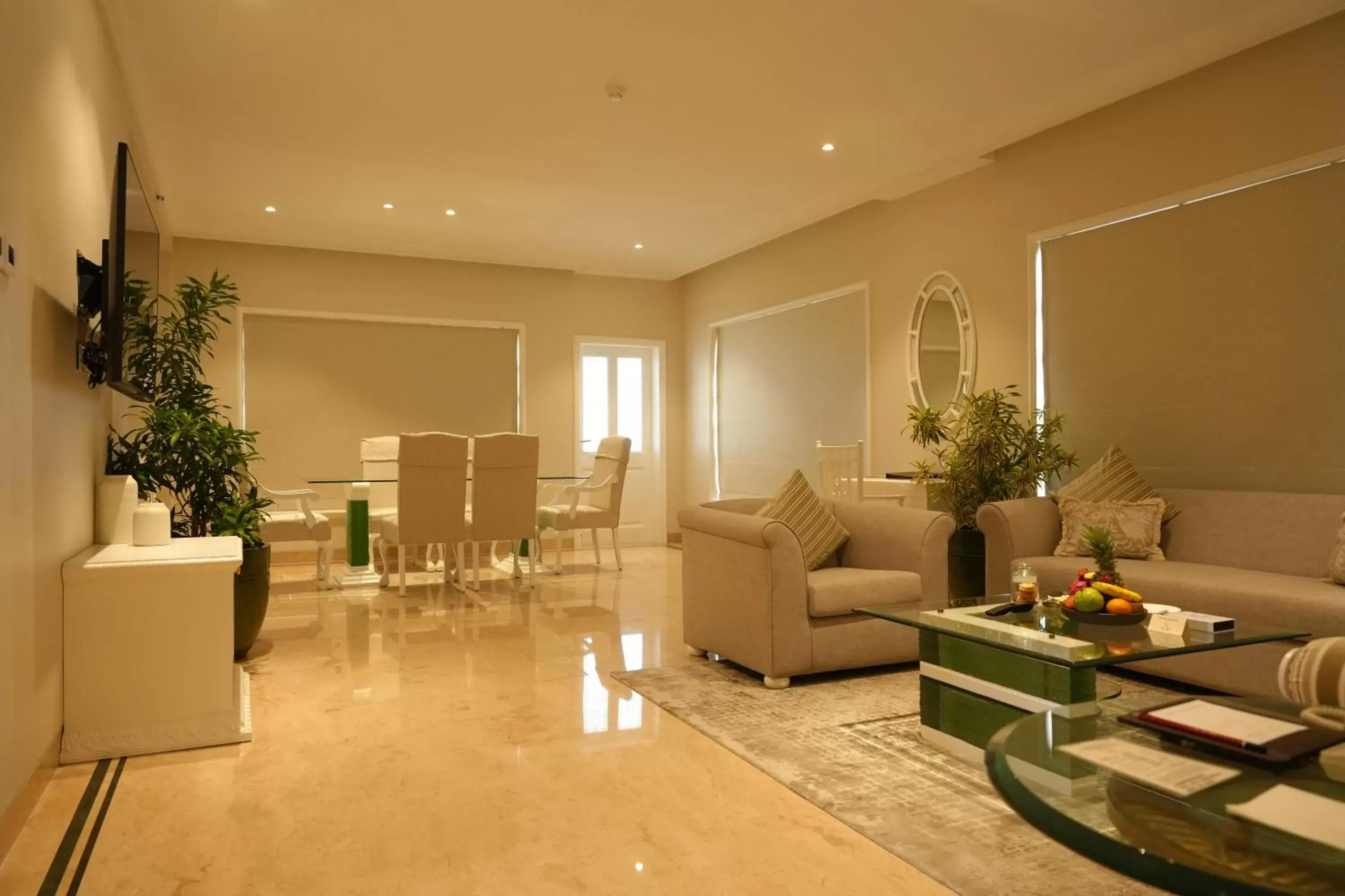 Living room in Sun-n-Sand Shirdi
