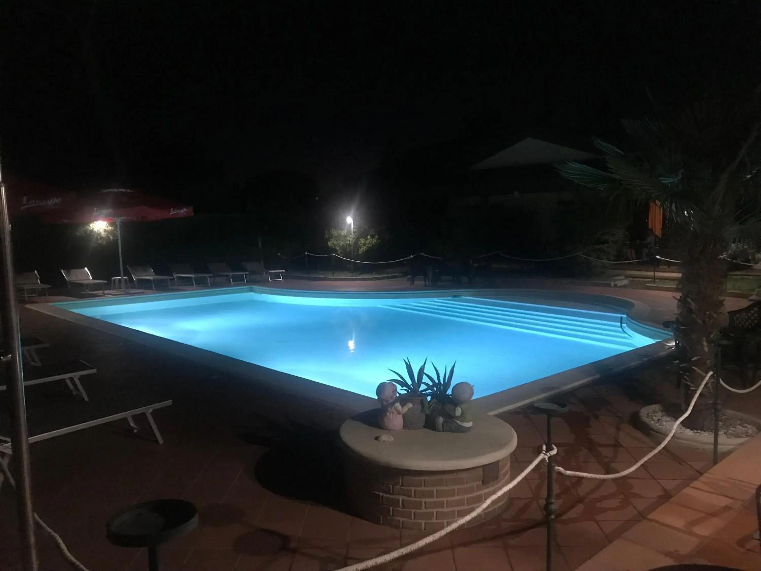 Night, Swimming Pool in Hotel Duca Della Corgna