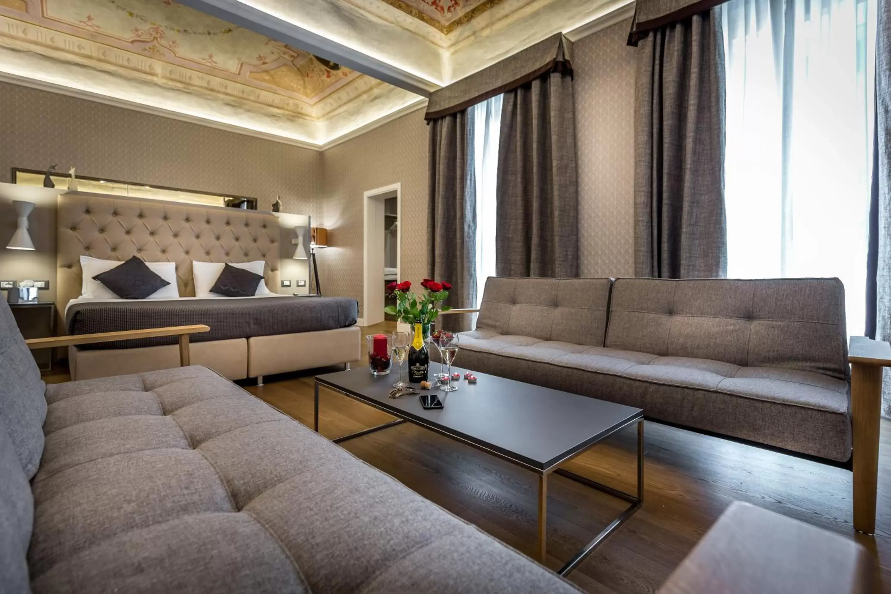 Living room, Seating Area in Martelli 6 Suite & Apartments