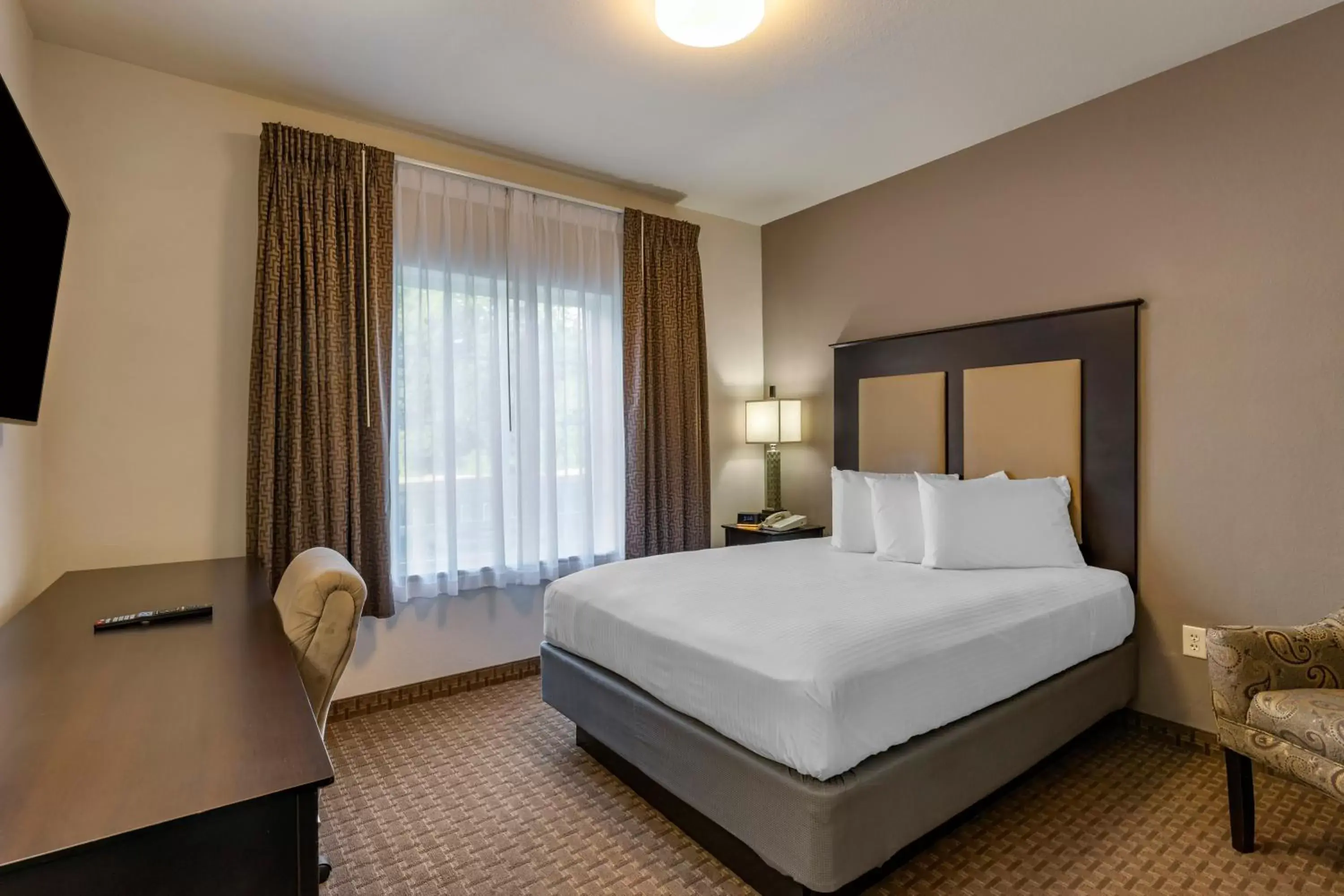 Bedroom, Bed in Stay-Over Suites - Fort Gregg-Adams Area