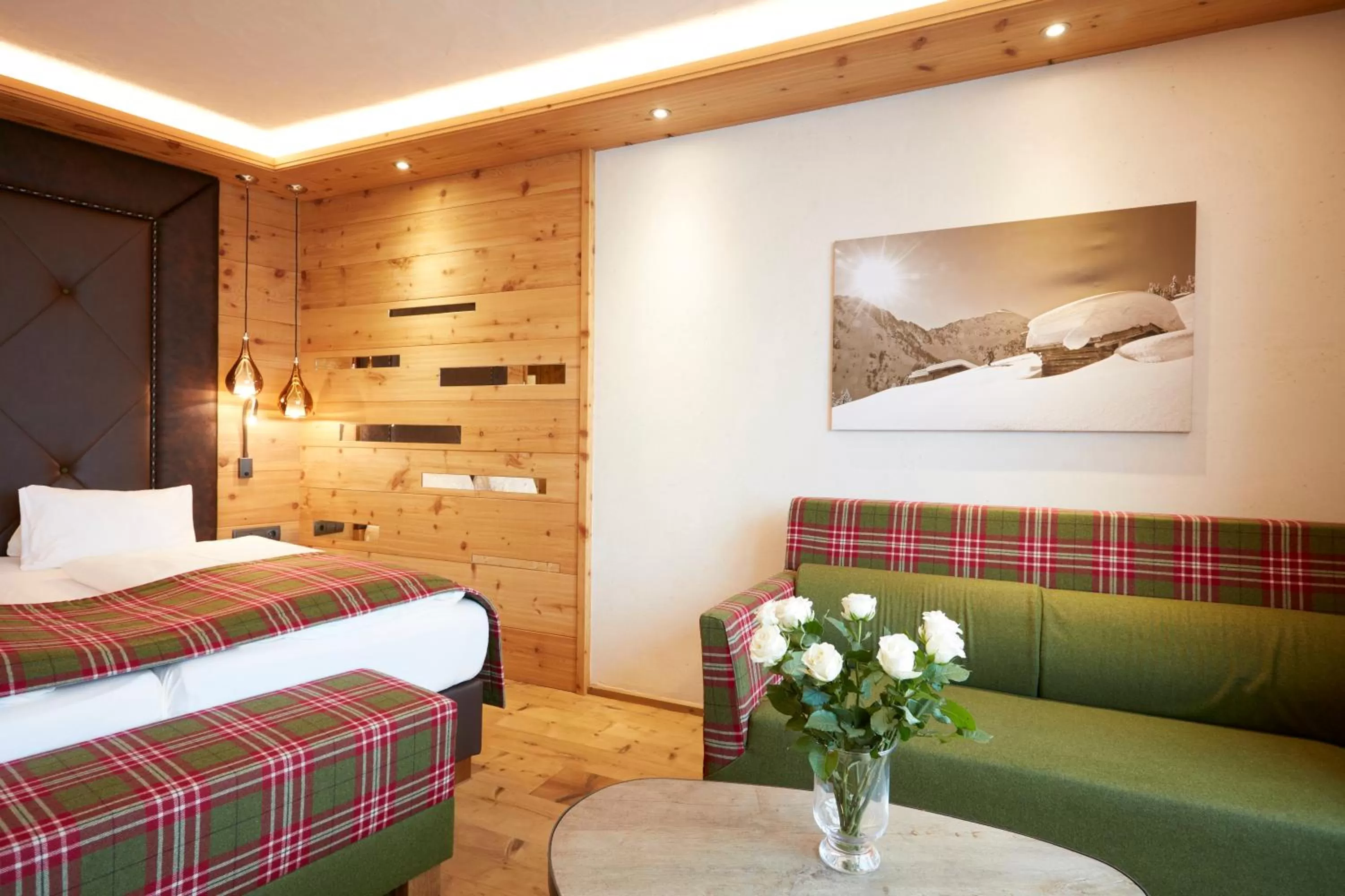 Bed in Natur & Spa Resort "Der Alpbacherhof" Superior