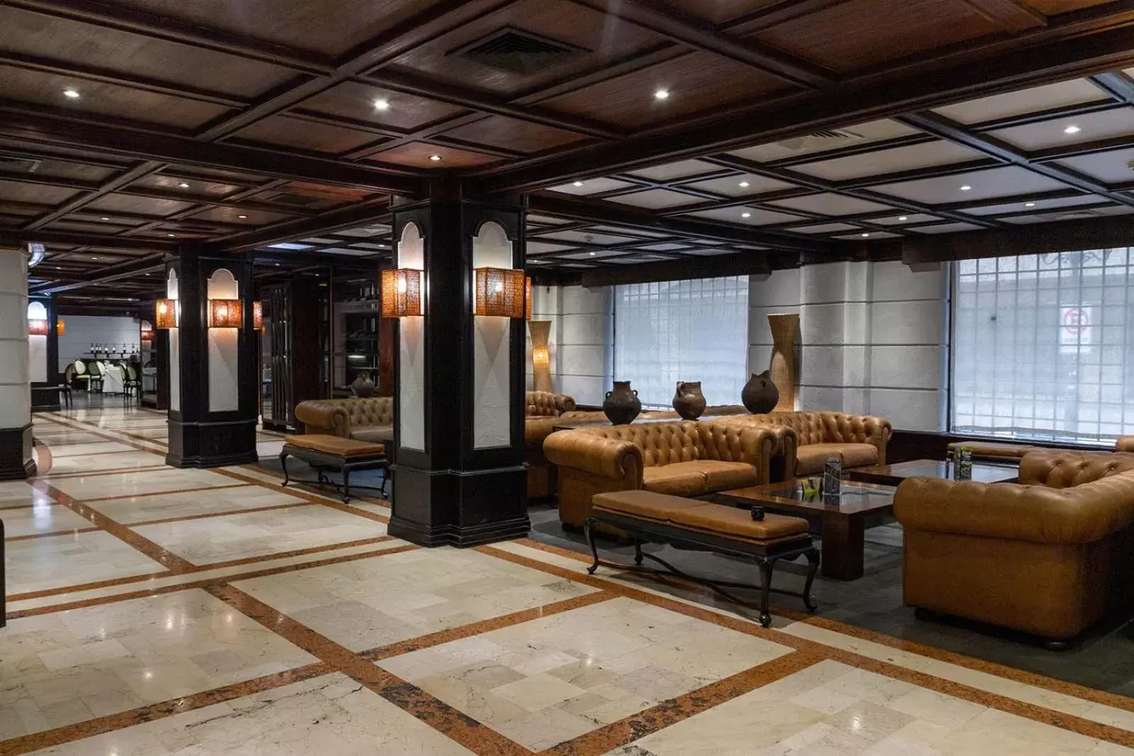 Decorative detail, Lobby/Reception in Hotel Fundador