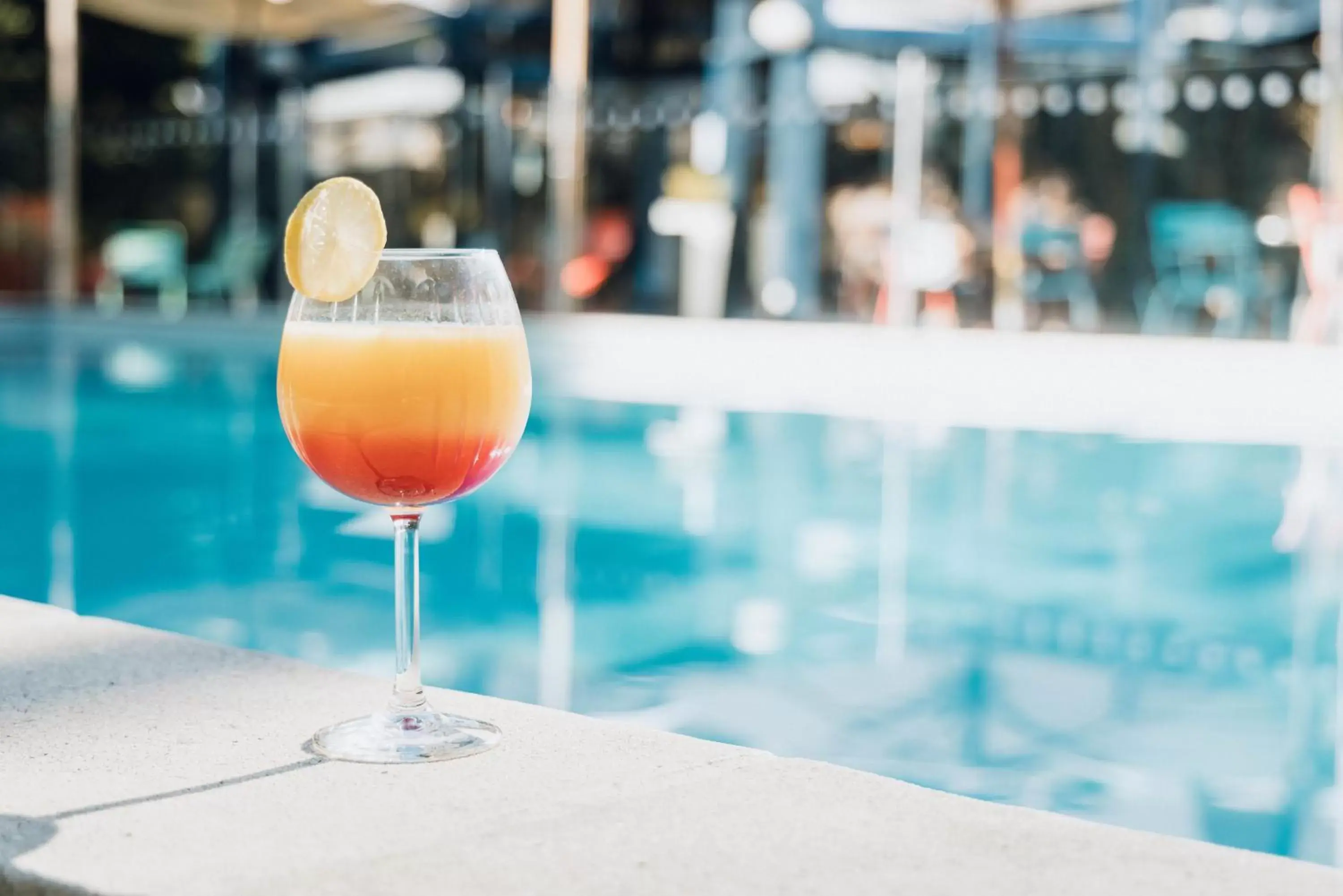 Drinks, Swimming Pool in Novotel La Rochelle Centre