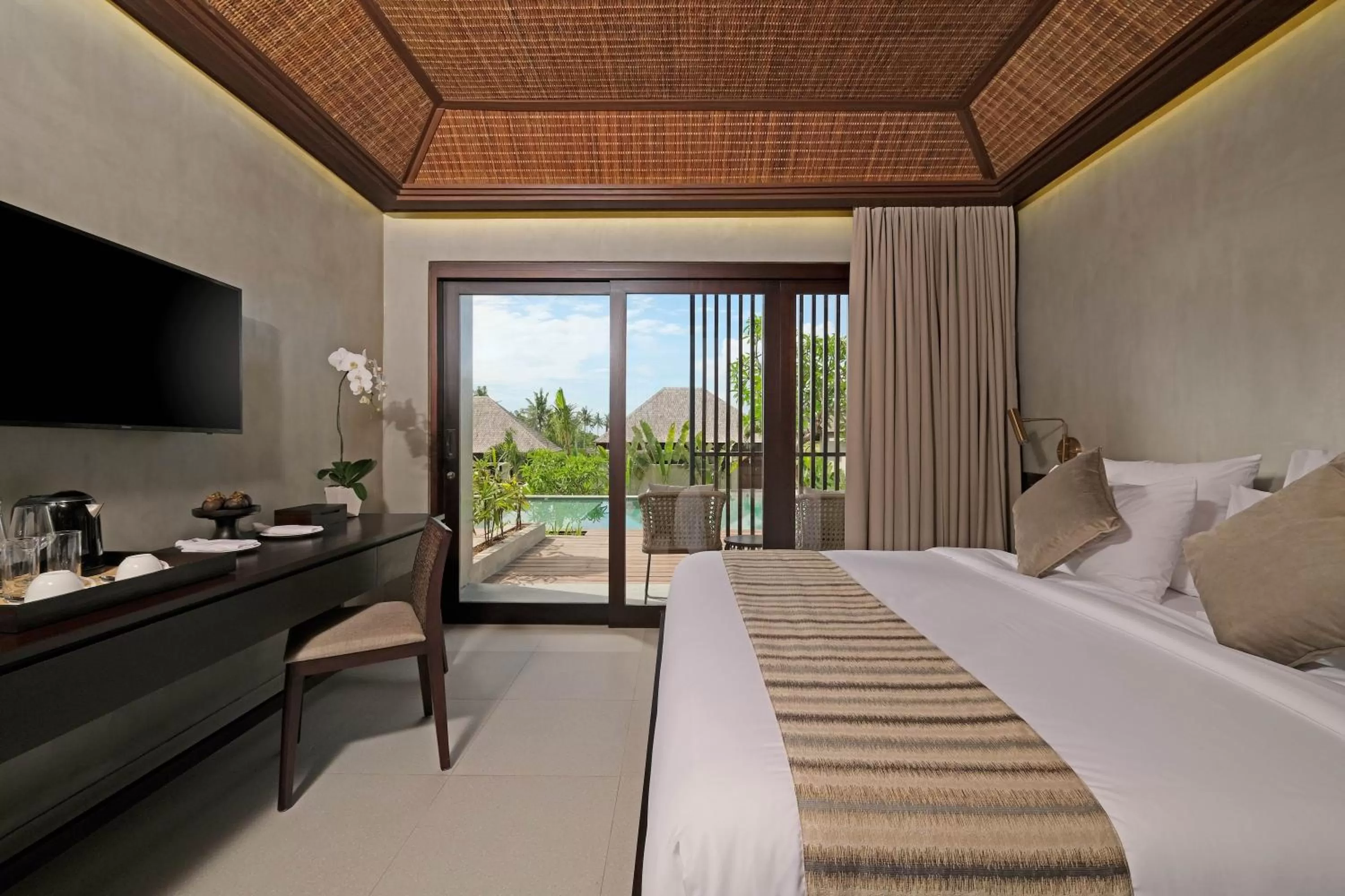 Photo of the whole room, Bed in The Garcia Ubud Hotel & Resort