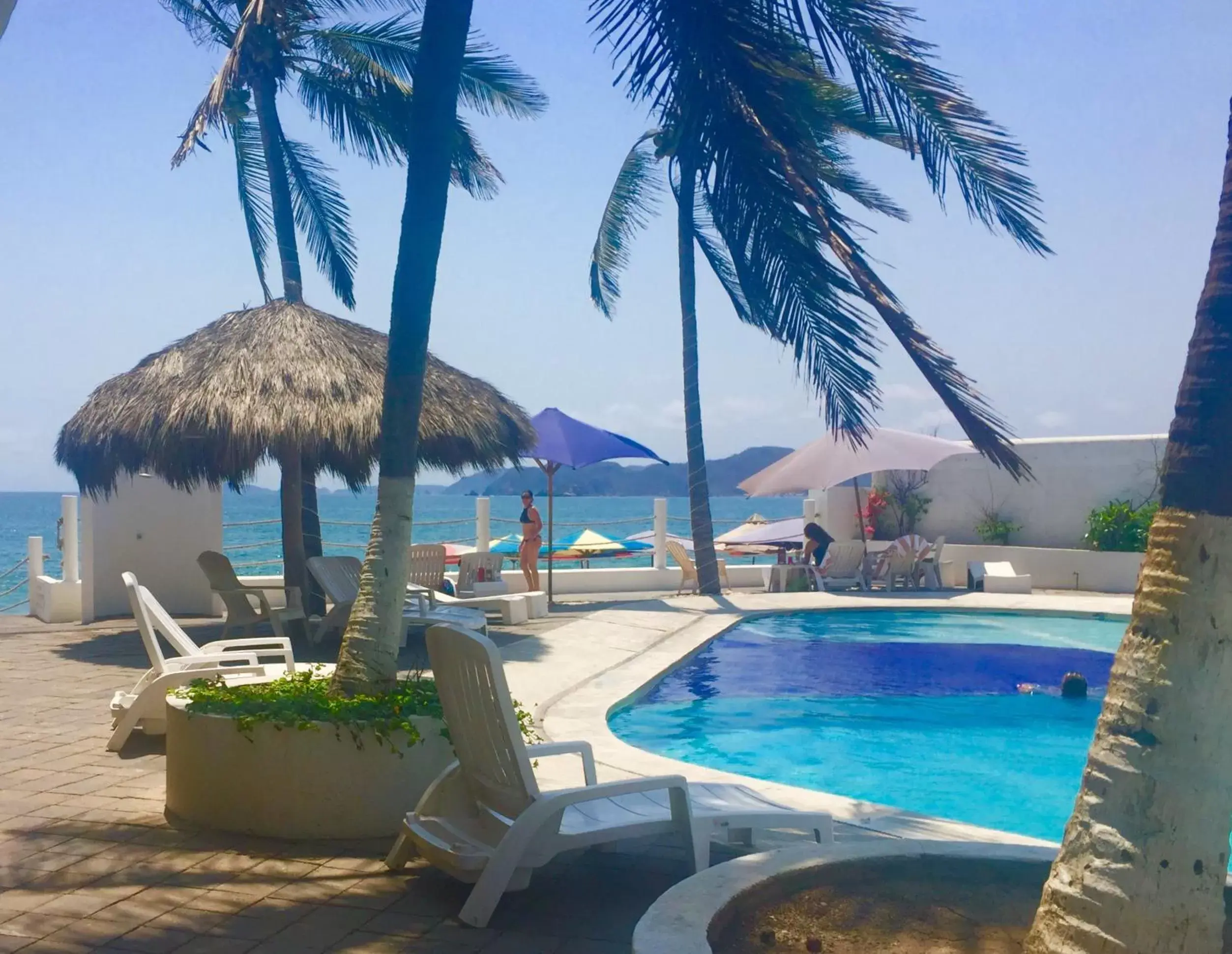 Swimming Pool in Hotel Barra de Navidad