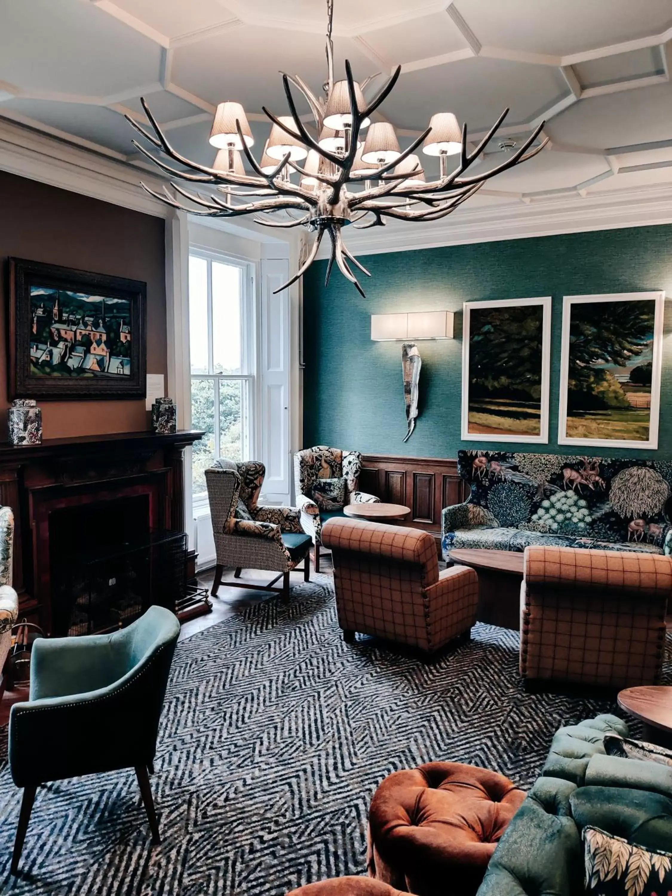 Lounge or bar, Seating Area in Makeney Hall Hotel