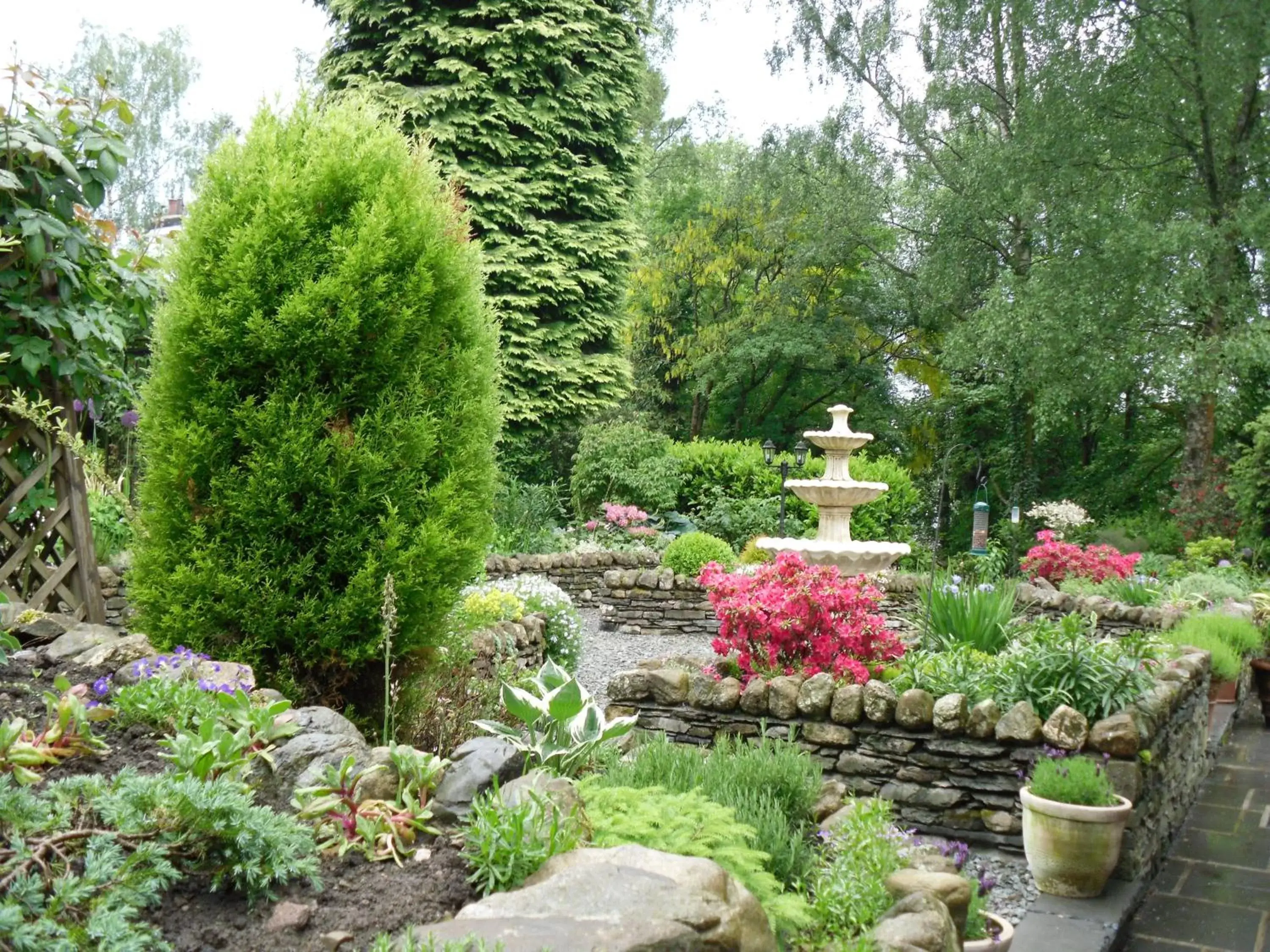 Garden in Storrs Gate House