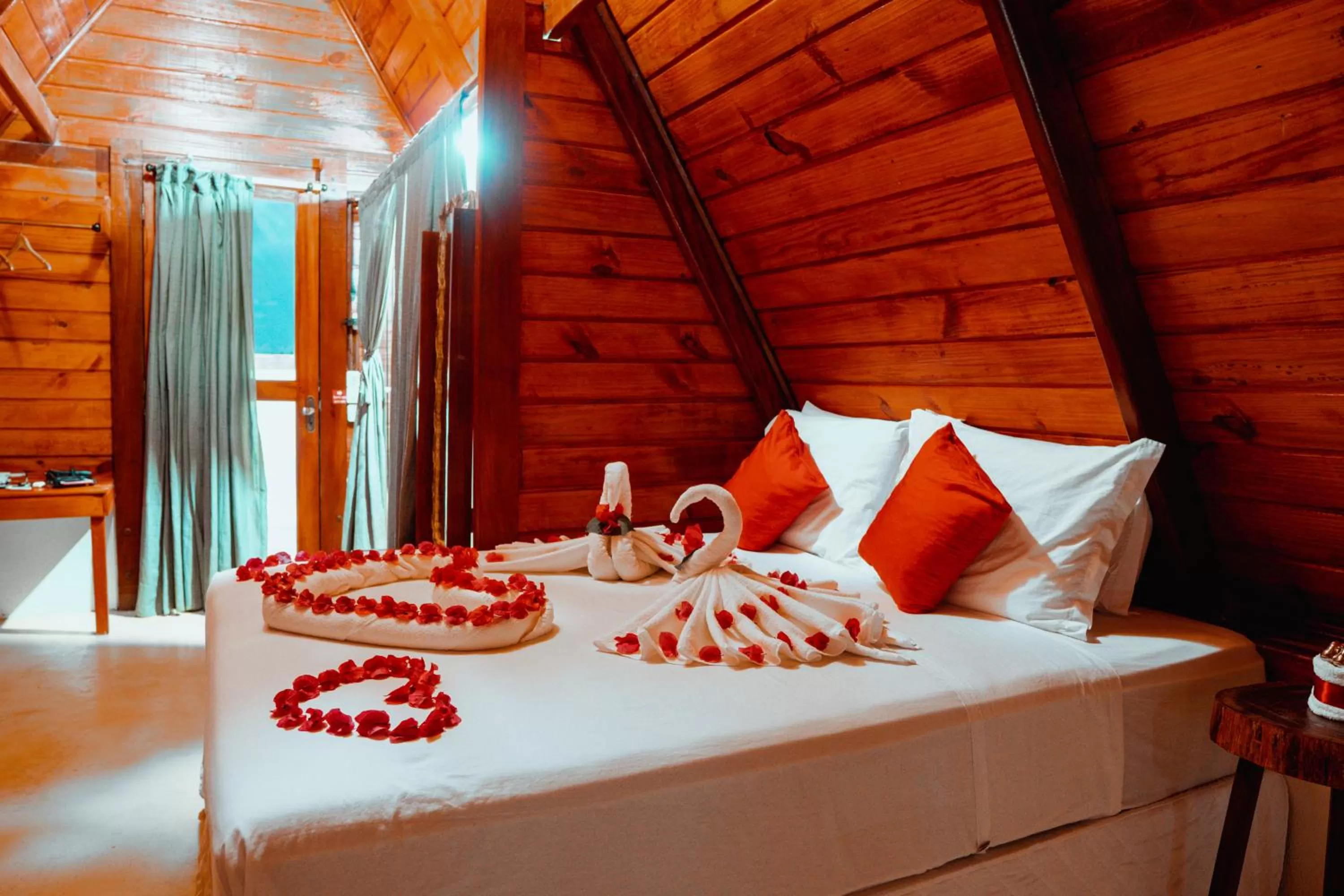 Bed in Pousada Village Sonhos Camocim