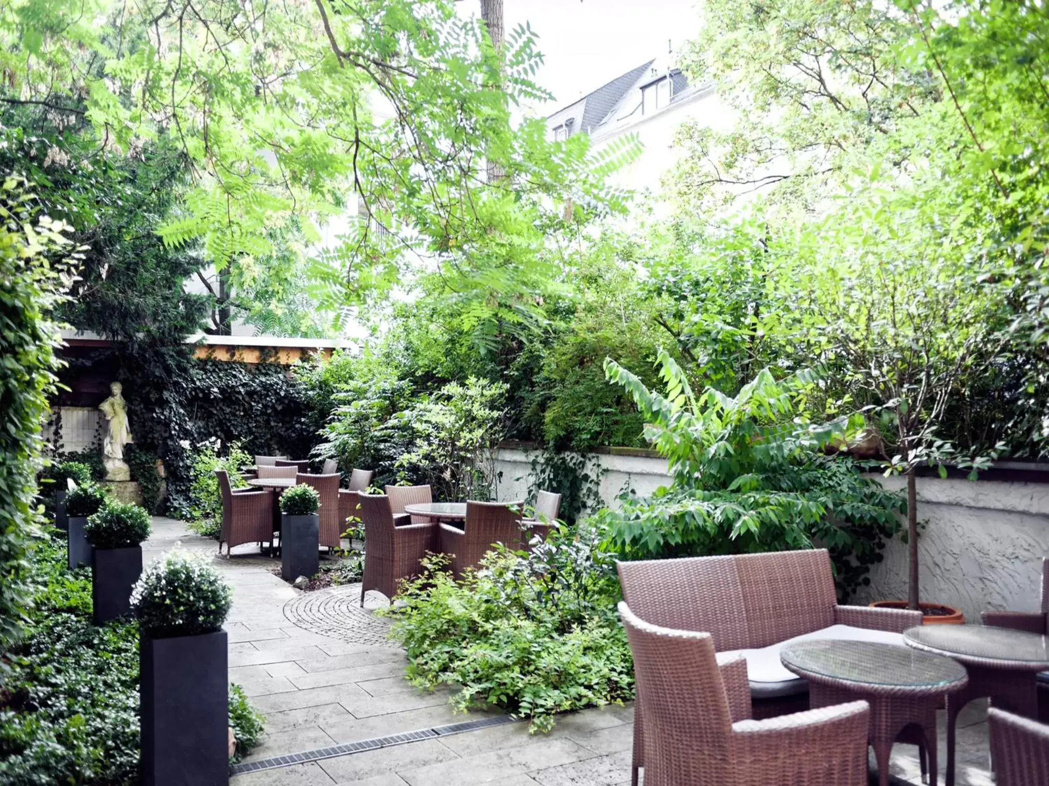 Garden, Restaurant/Places to Eat in Hotel Villa Florentina