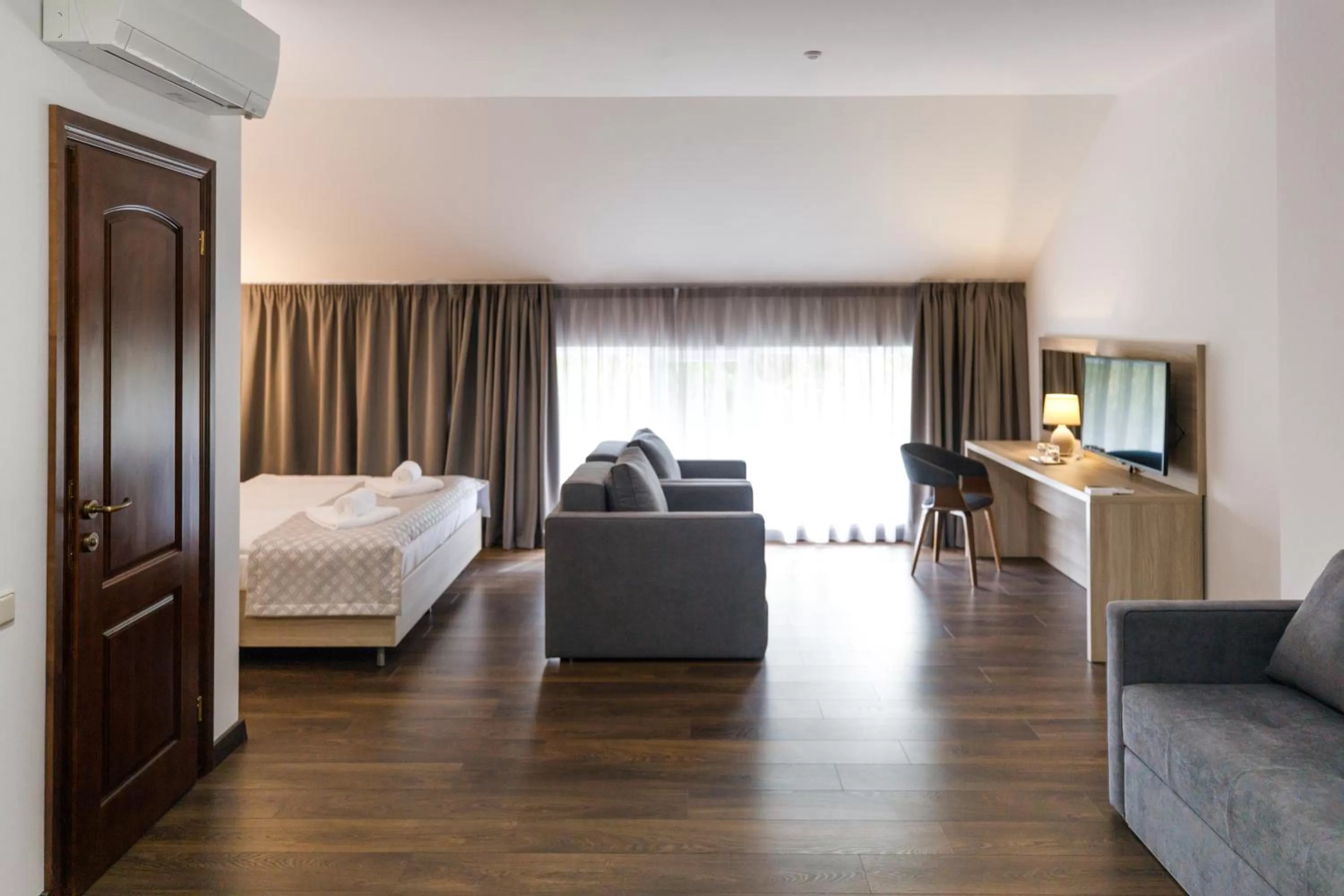 Bed in Hotel Antonio