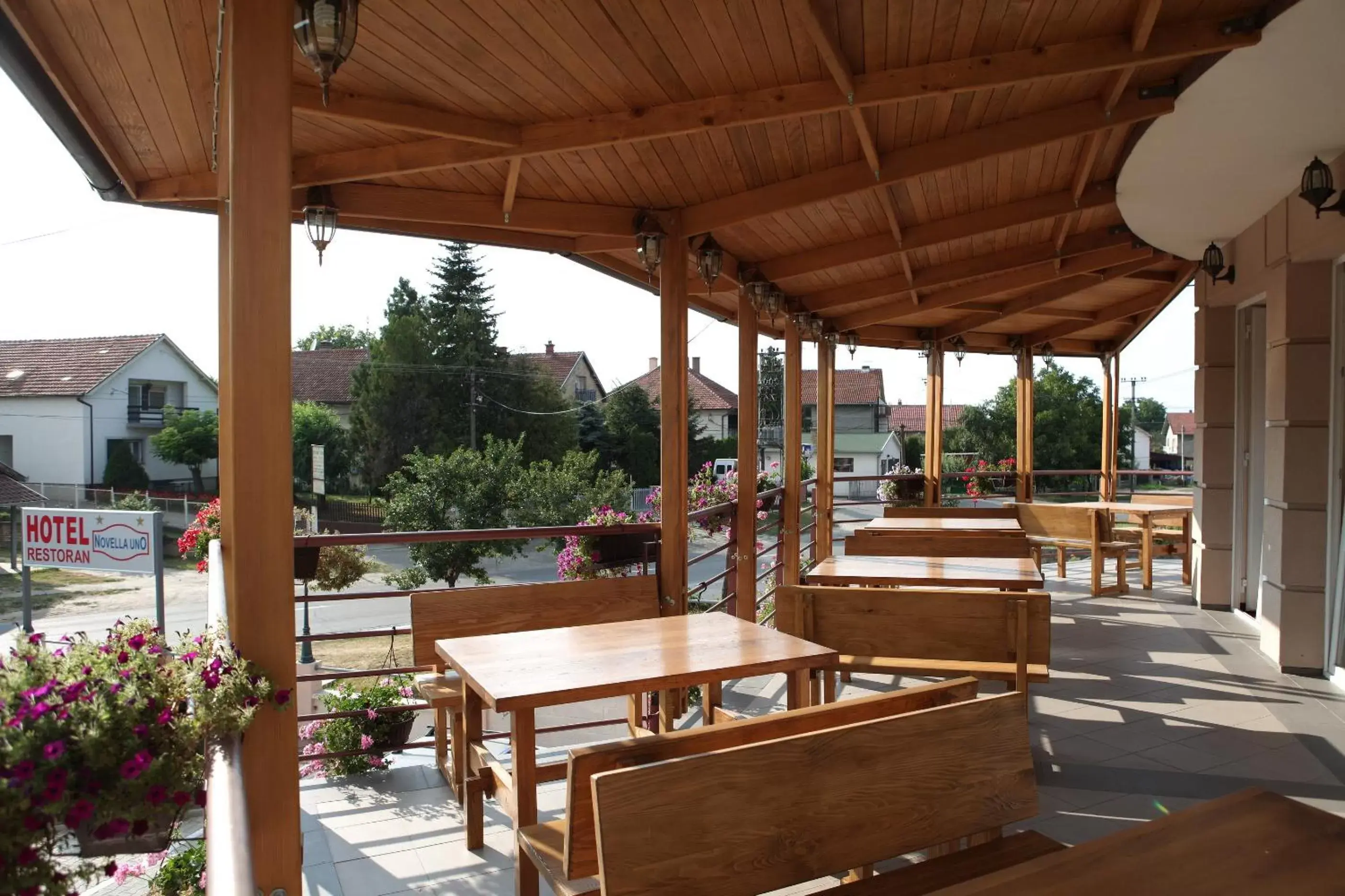 Balcony/Terrace in Hotel Novella Uno