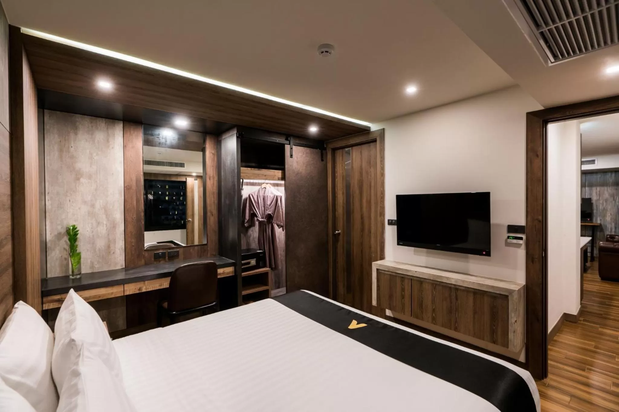 Bedroom, Bed in Acqua Hotel