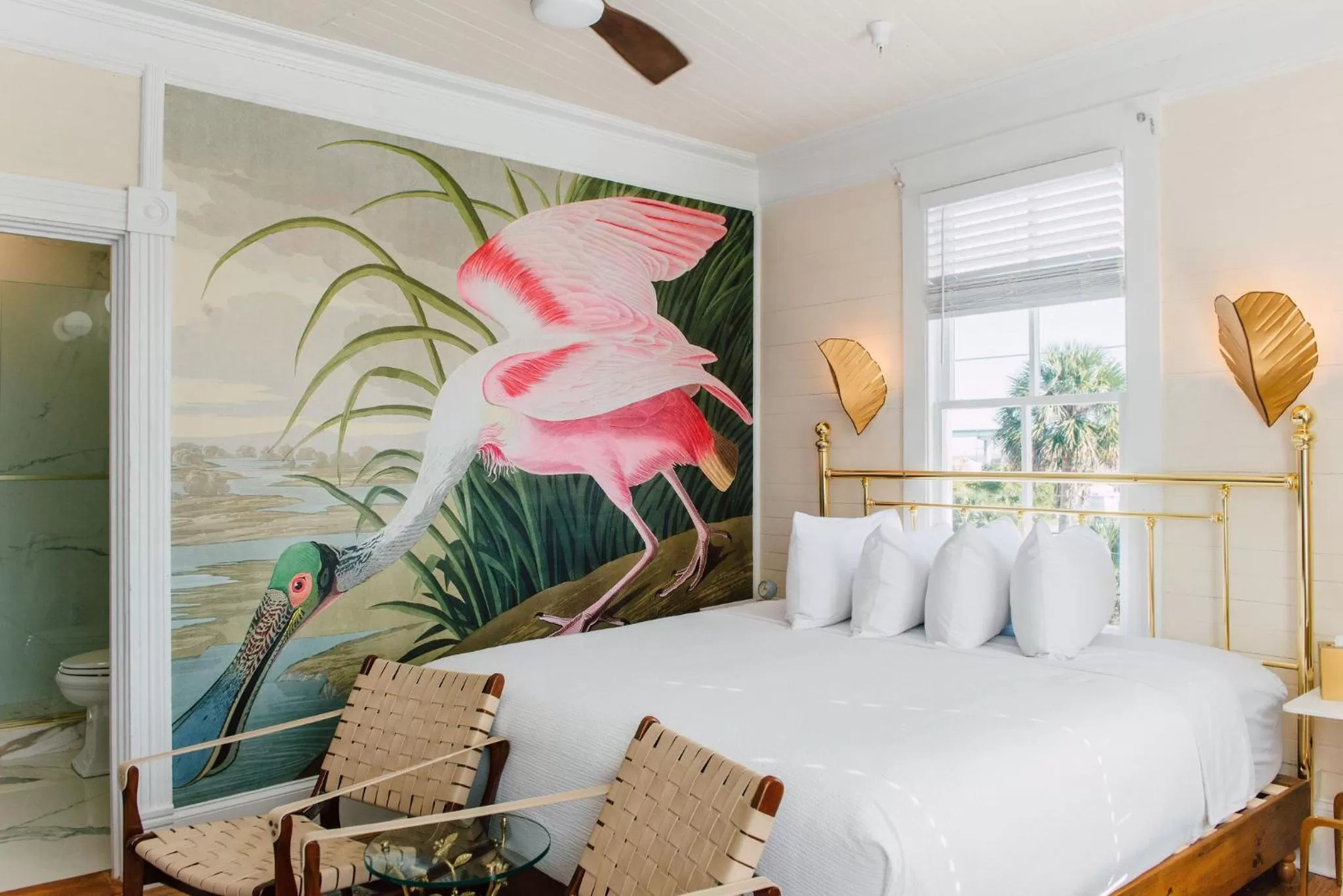 Bed in The Gibson Inn