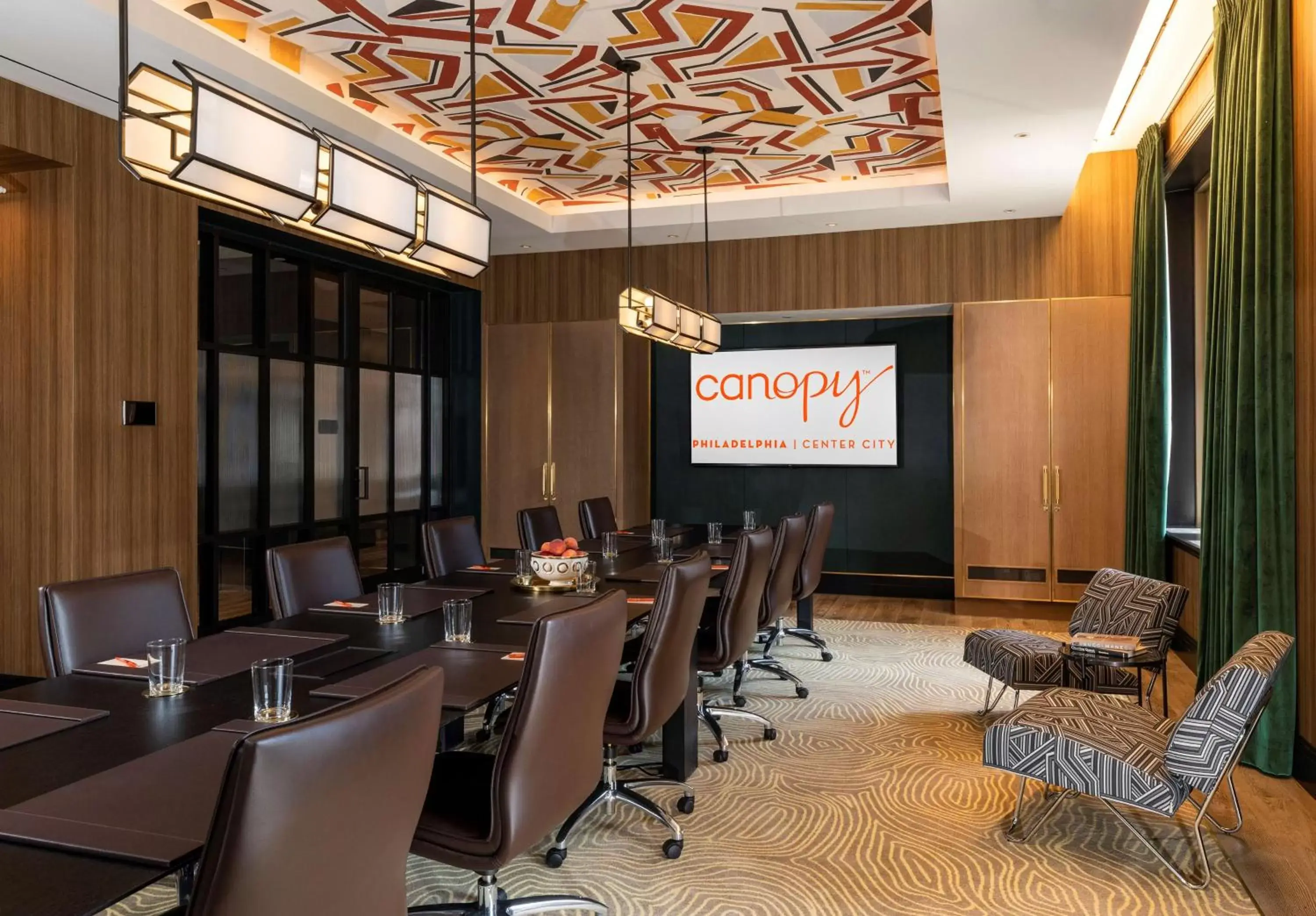 Meeting/conference room in Canopy By Hilton Philadelphia Center City