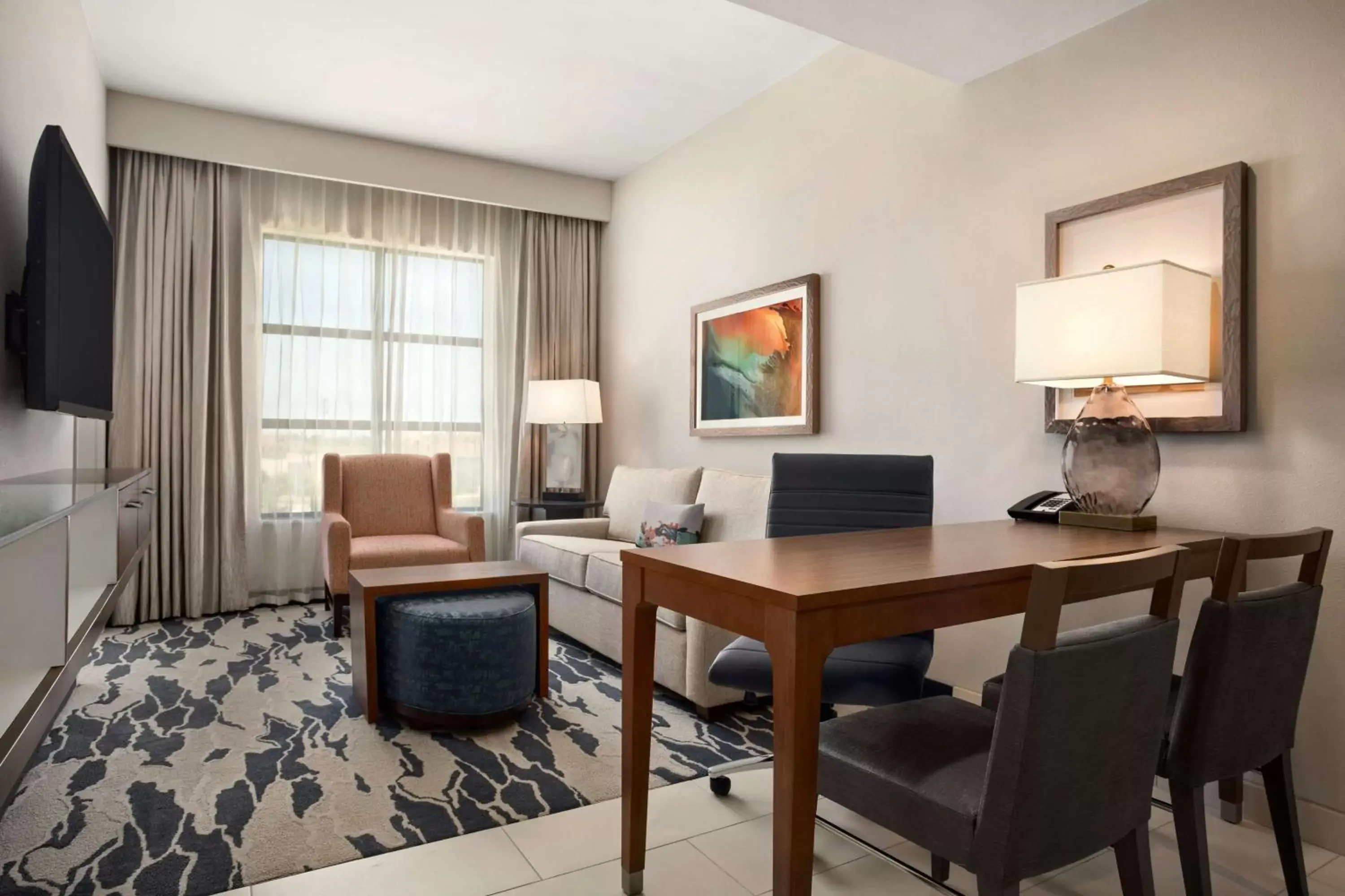 Living room, Seating Area in Embassy Suites by Hilton McAllen Convention Center