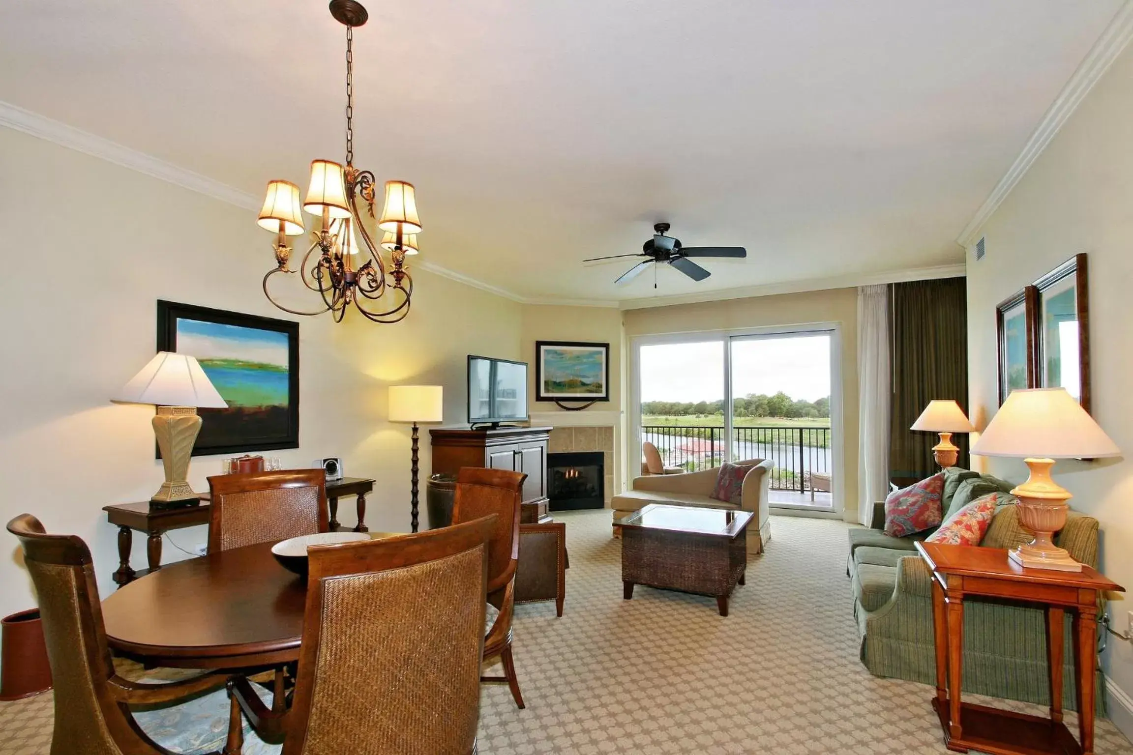 View (from property/room), Seating Area in Marina Inn at Grande Dunes