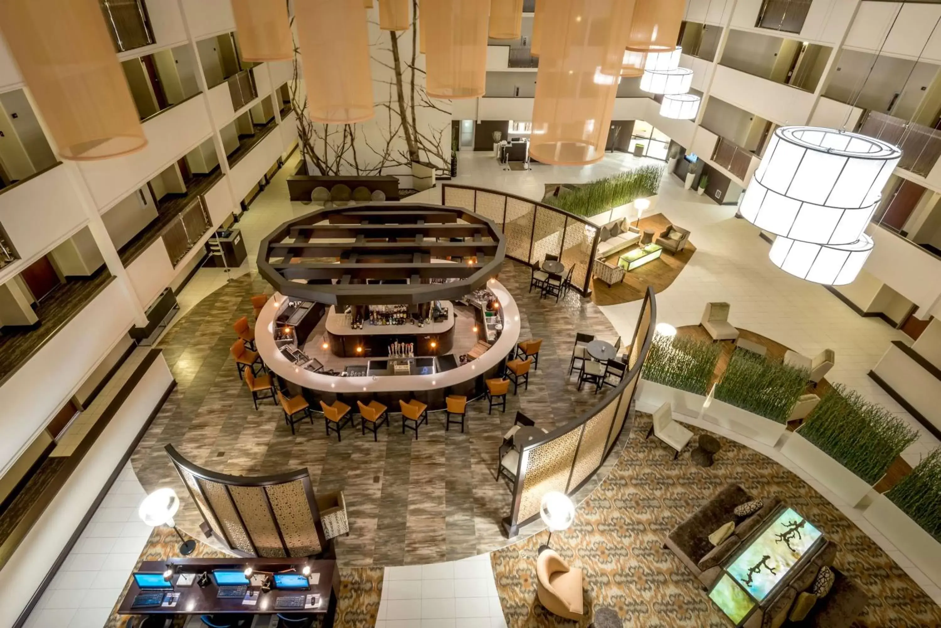 Lobby or reception in DoubleTree by Hilton Montgomery Downtown