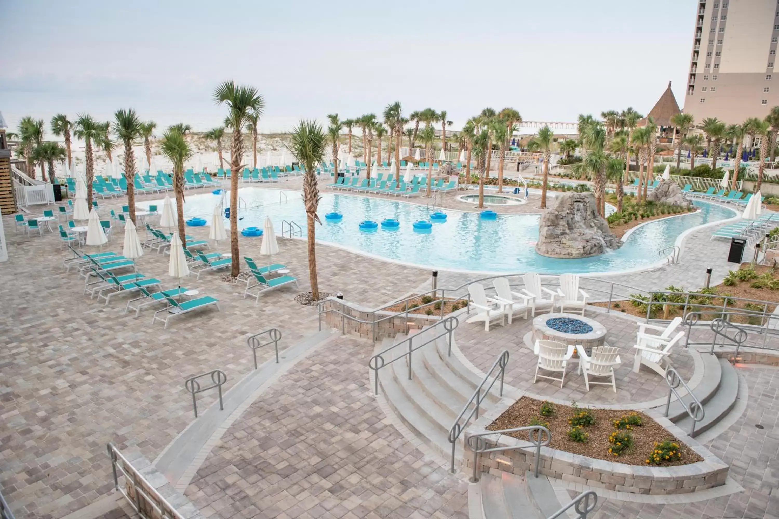 Balcony/Terrace, Swimming Pool in Fairfield by Marriott Inn & Suites Pensacola Beach