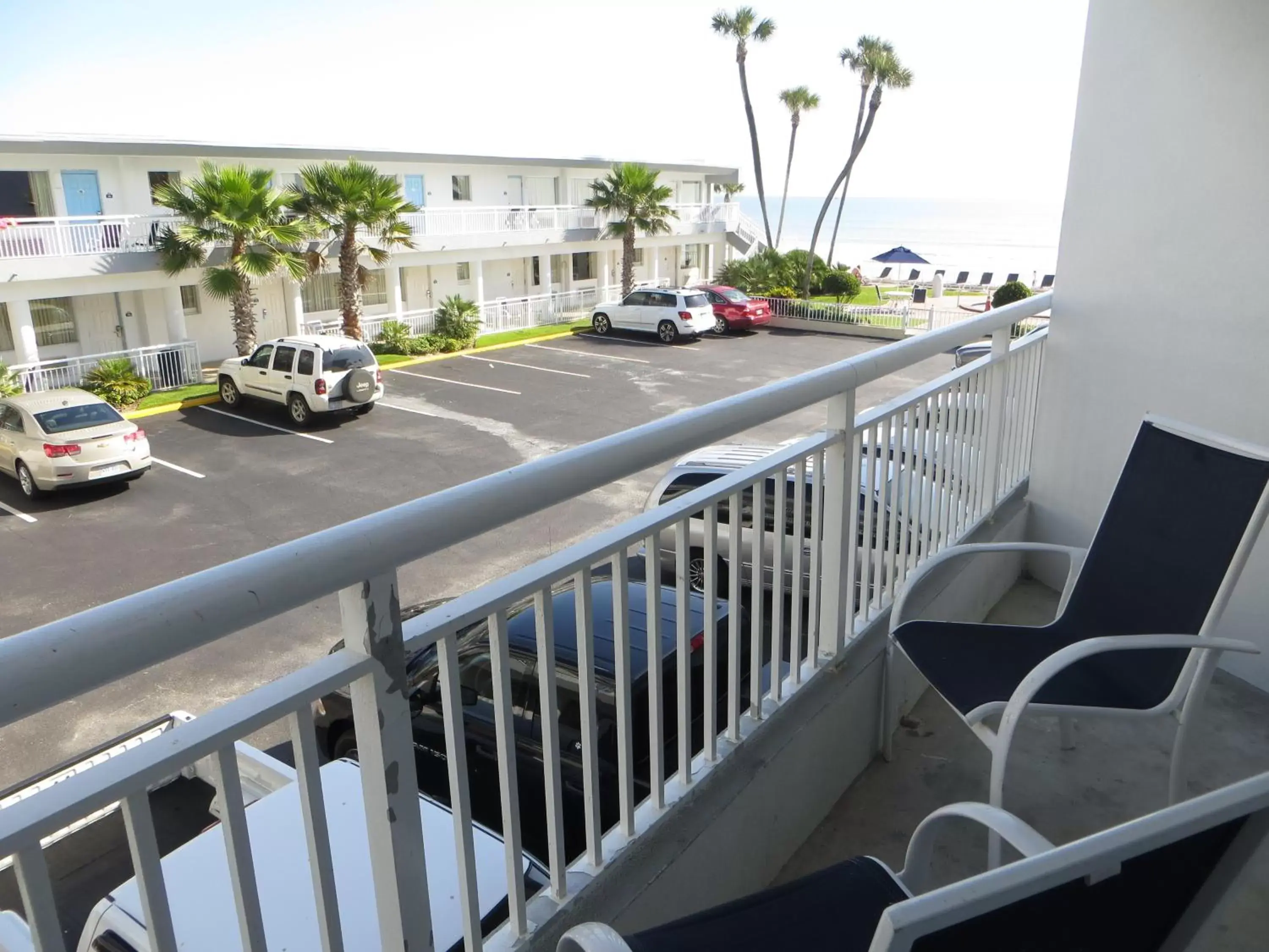 Property building, Balcony/Terrace in Arya Blu Inn and Suites