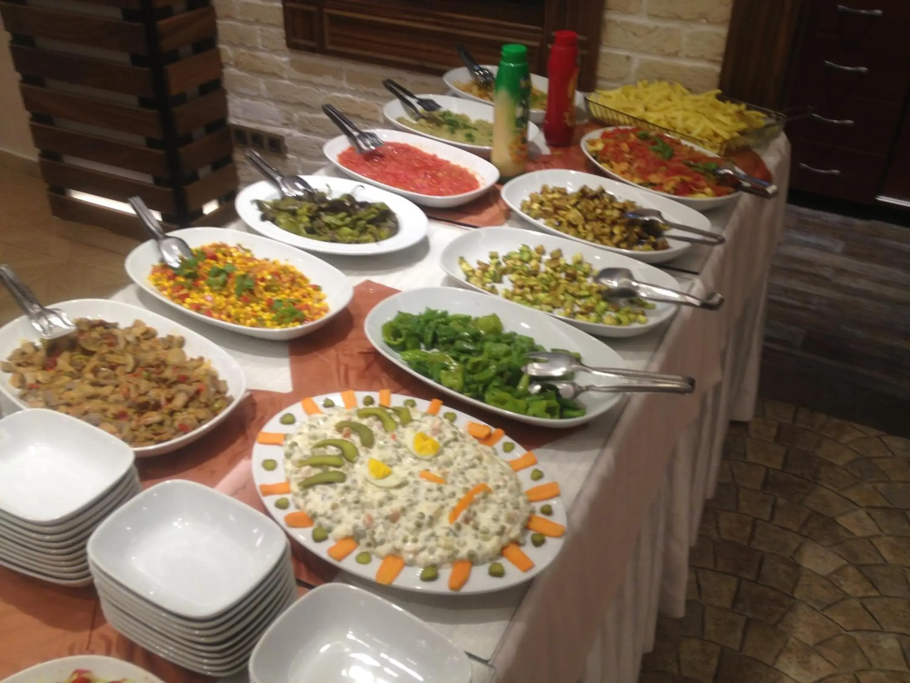 Food in Baykara Hotel