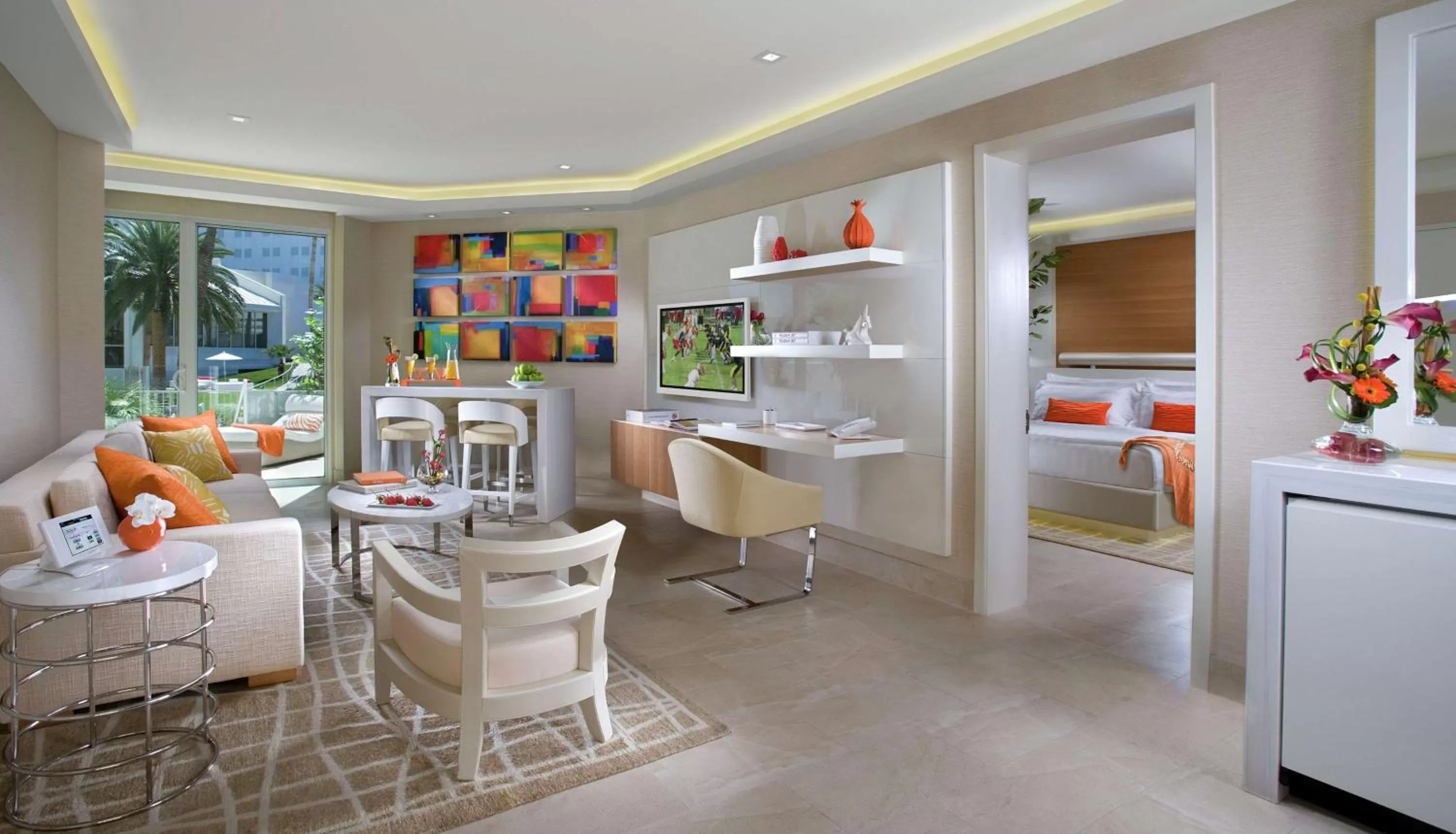 Bedroom in Tropicana Las Vegas a DoubleTree by Hilton Resort & Casino - Free Parking