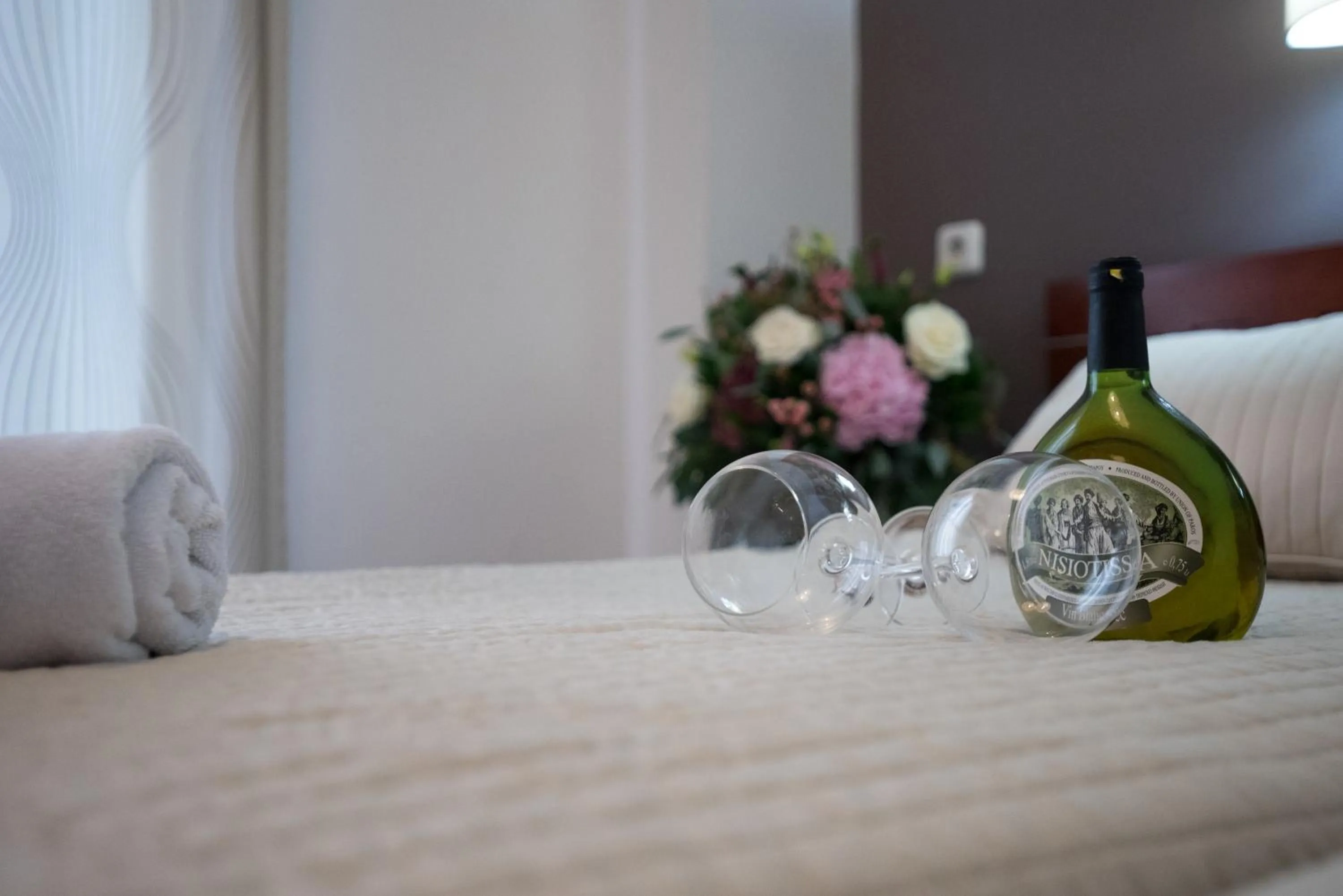 Bed in Epidavros Hotel