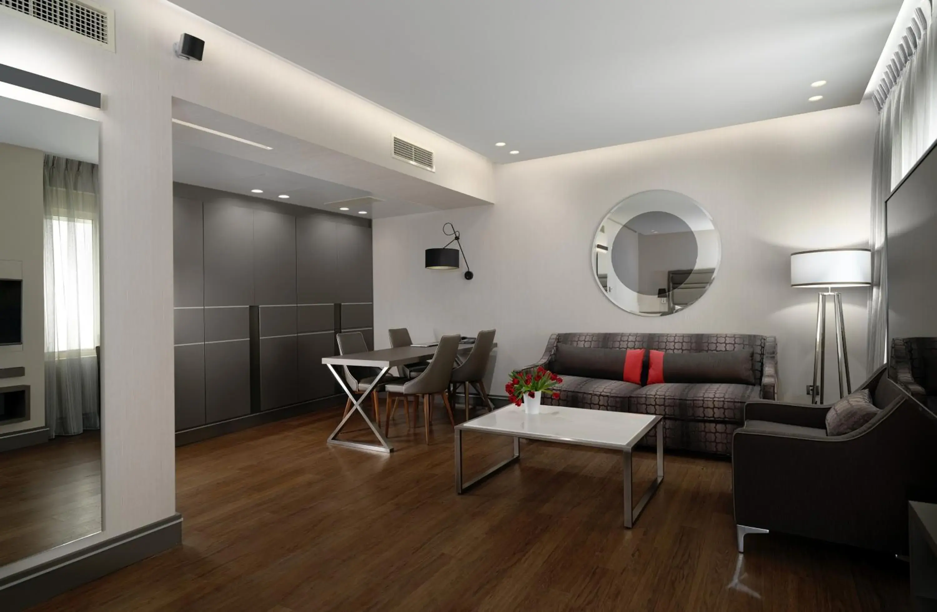Living room, Seating Area in Holiday Suites