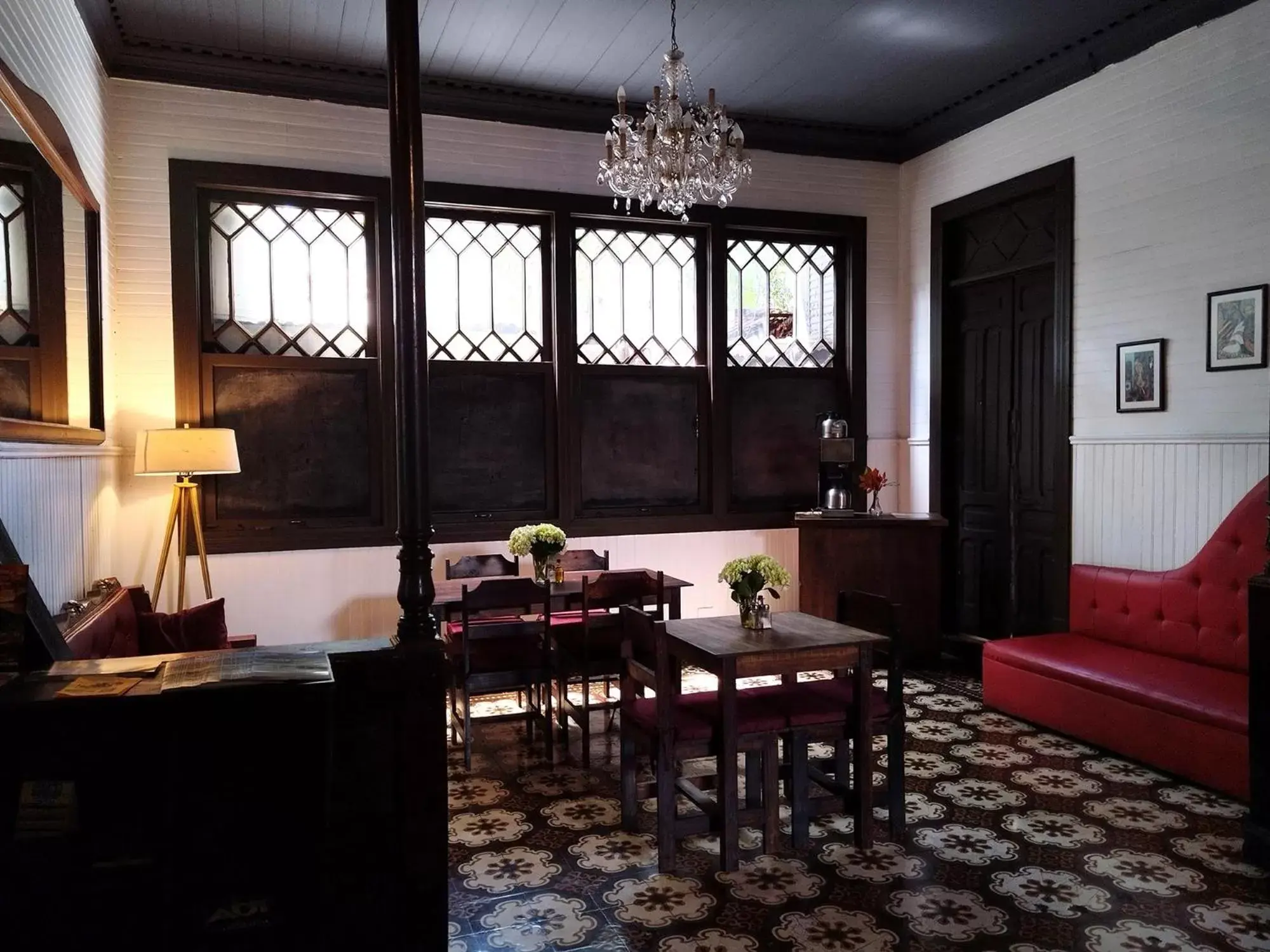 Living room, Dining Area in Casa Aldea