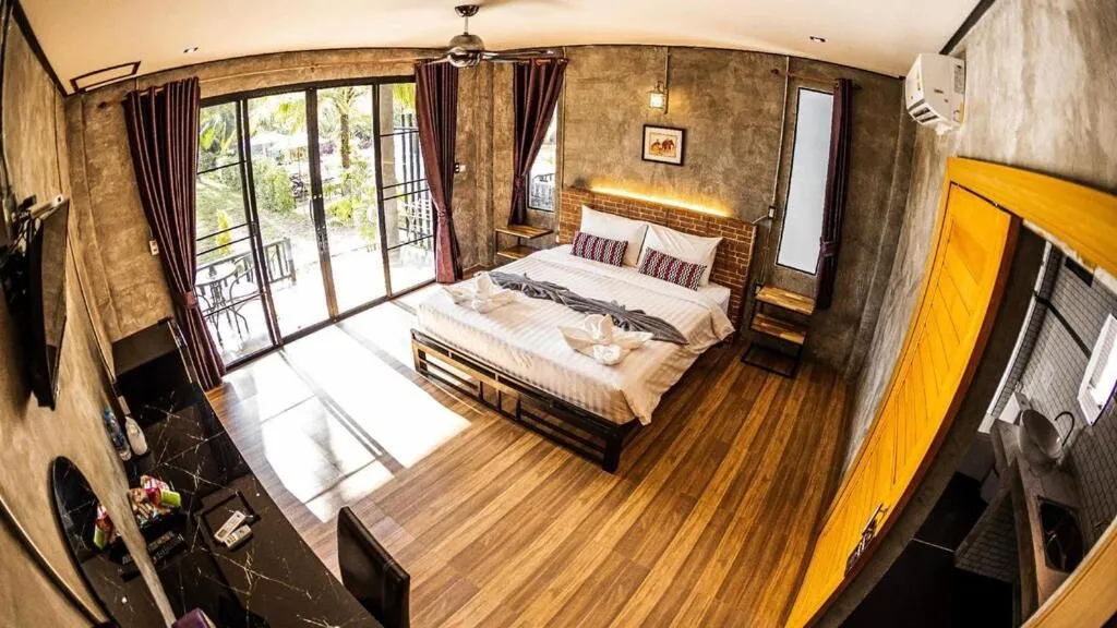 Bed in Grandfather Khaolak Resort