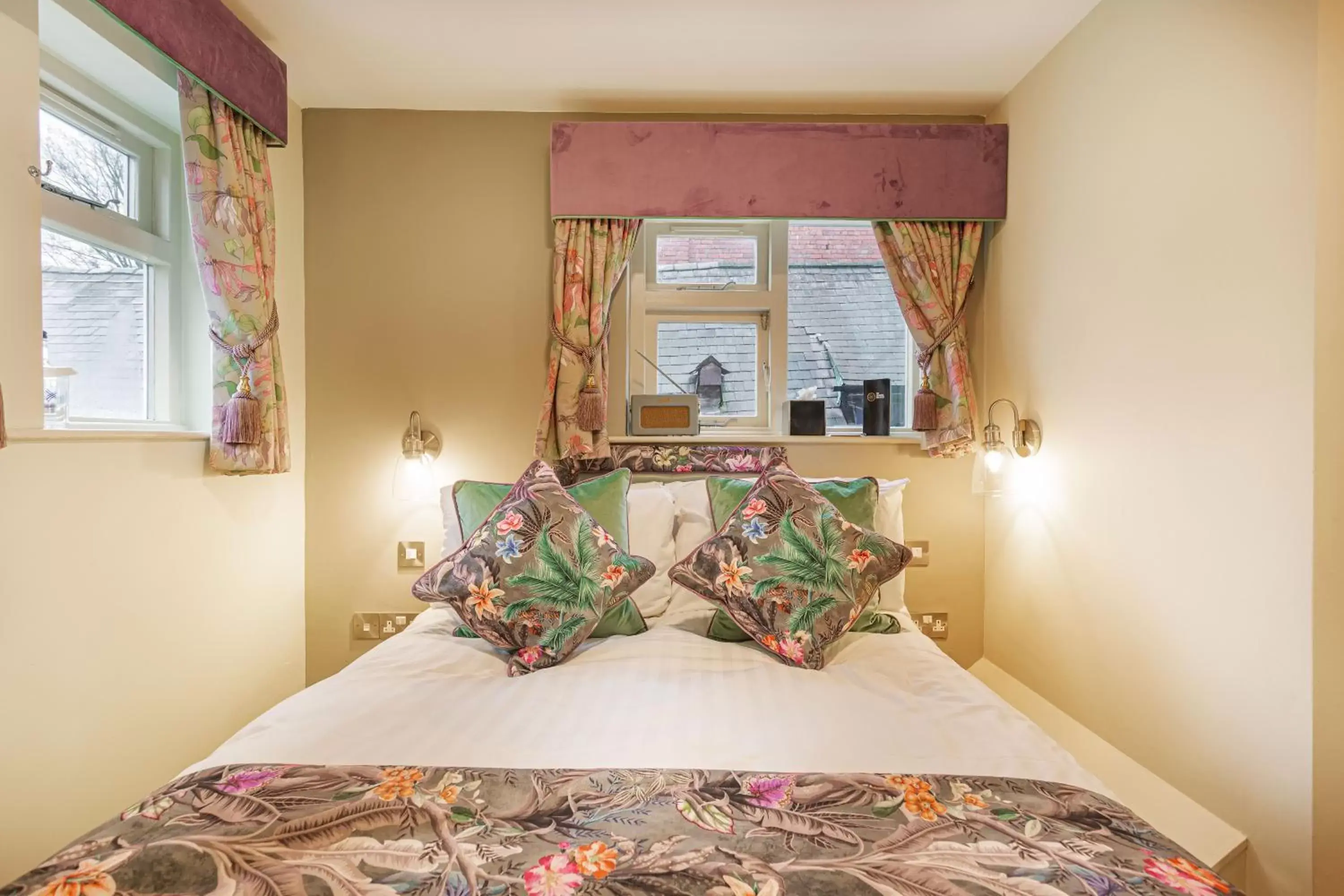 Bed in The Wynnstay Hotel, Oswestry, Shropshire