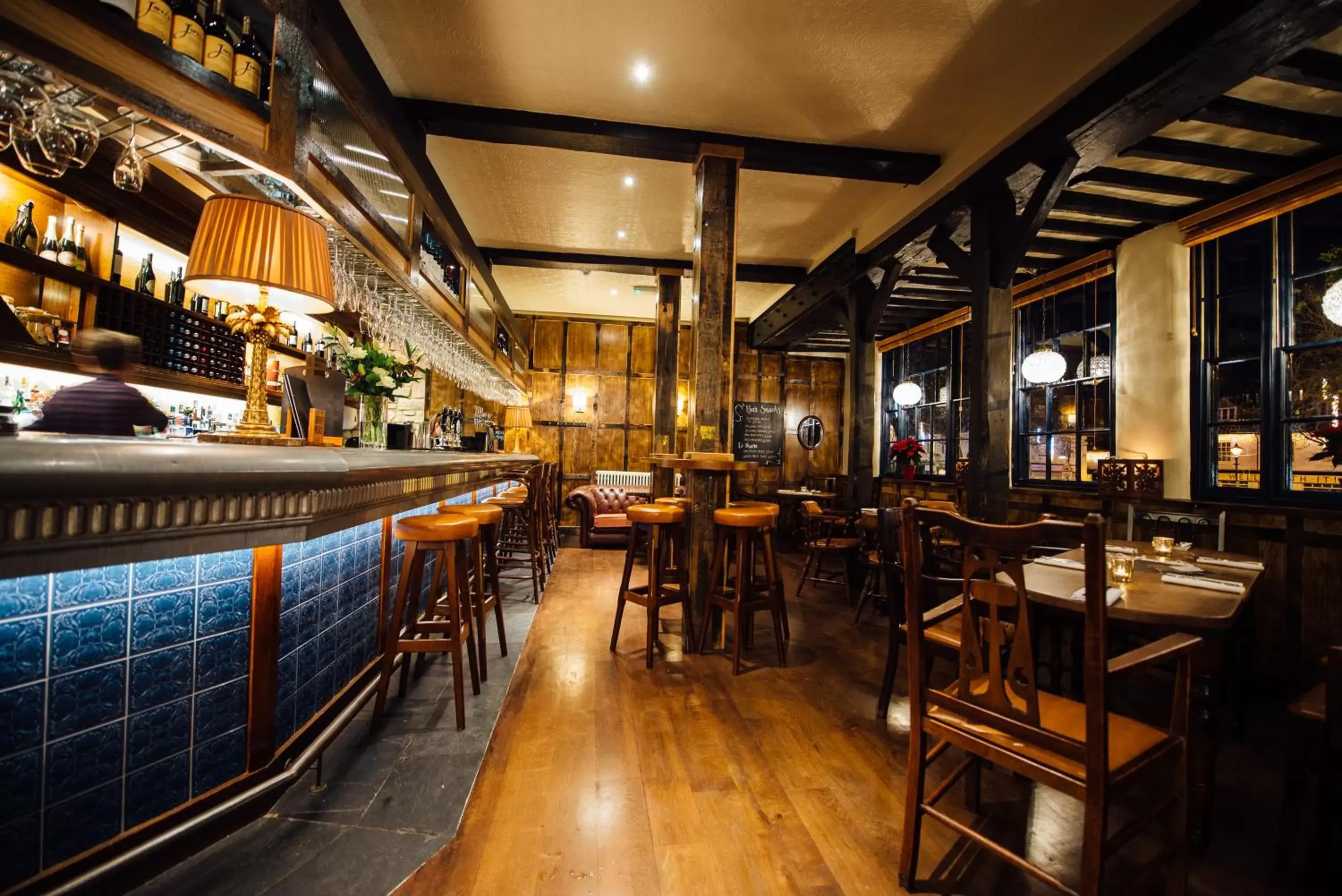 Lounge or bar, Restaurant/Places to Eat in The Blue Boar