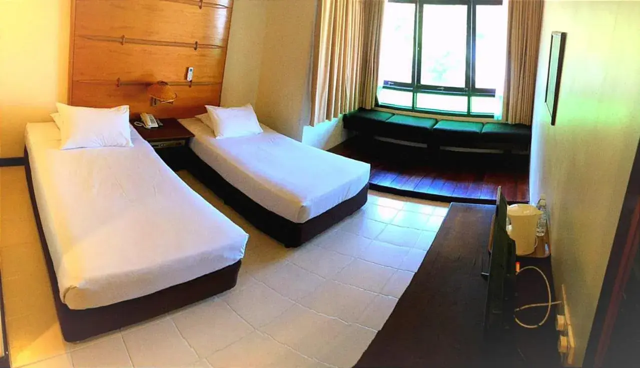 Bed in Sutra Beach Resort, Terengganu