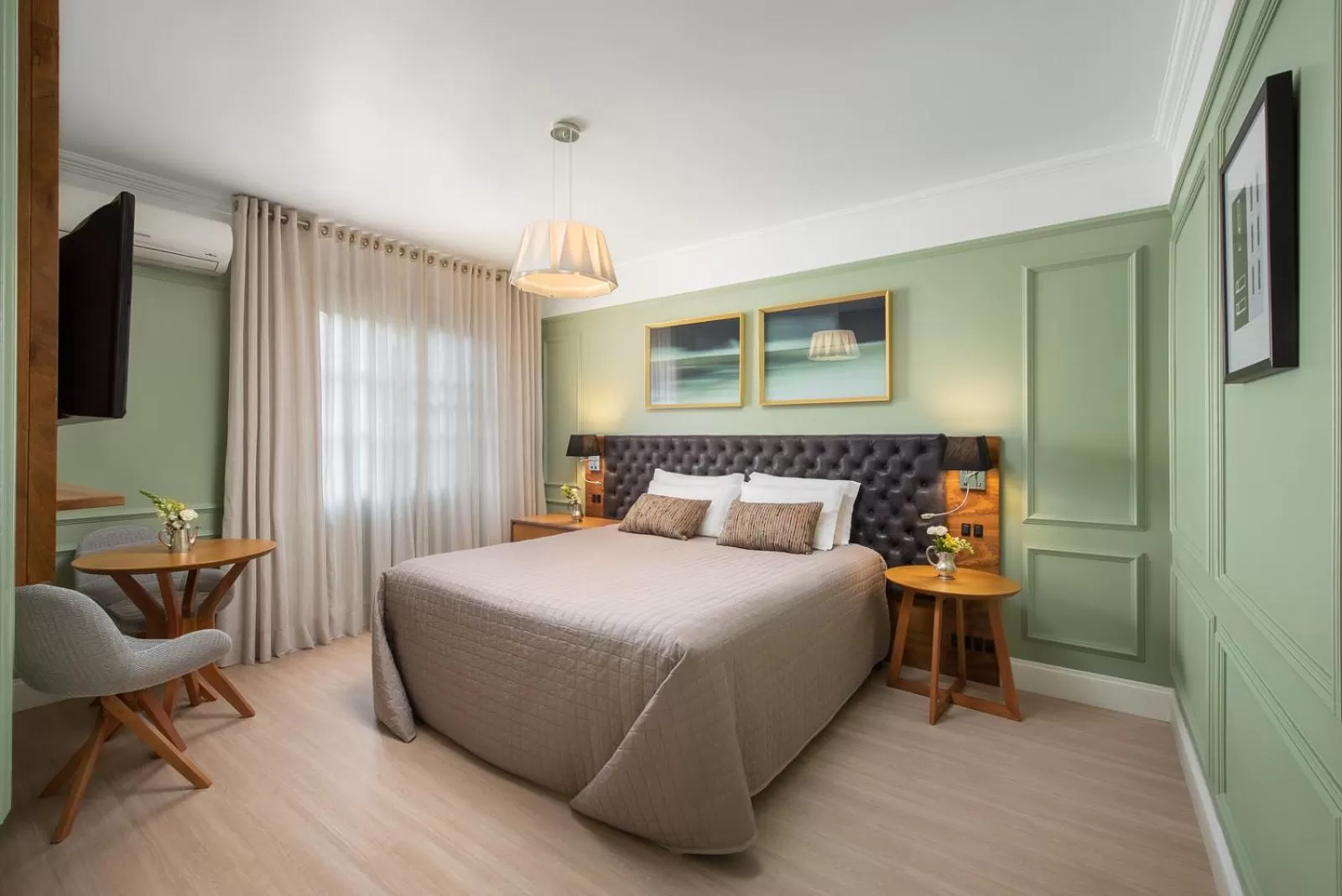 Bed in Hotel Casacurta