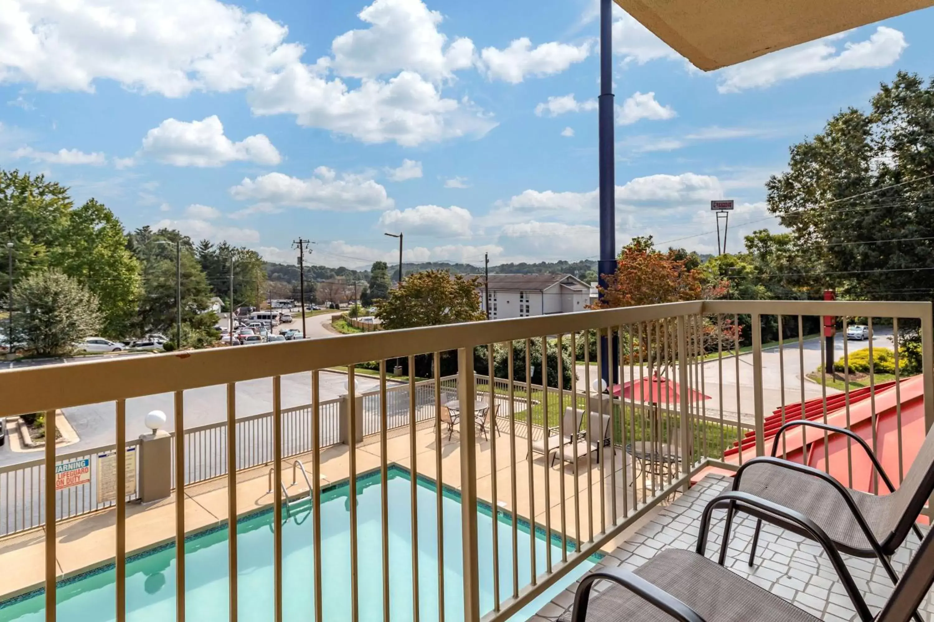 Photo of the whole room, Pool View in Comfort Inn Asheville Biltmore West