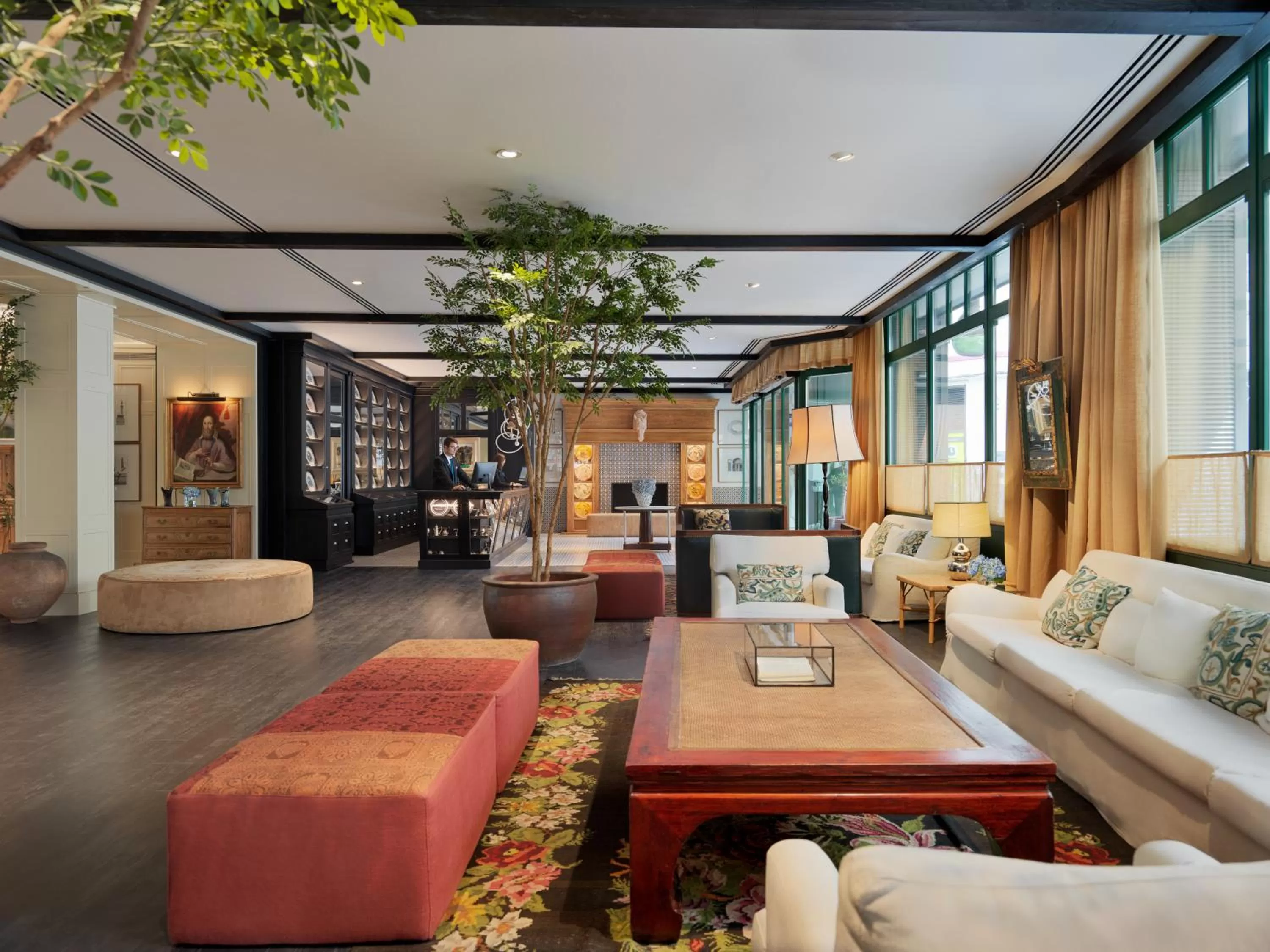 Lobby or reception in H10 Casa de la Plata