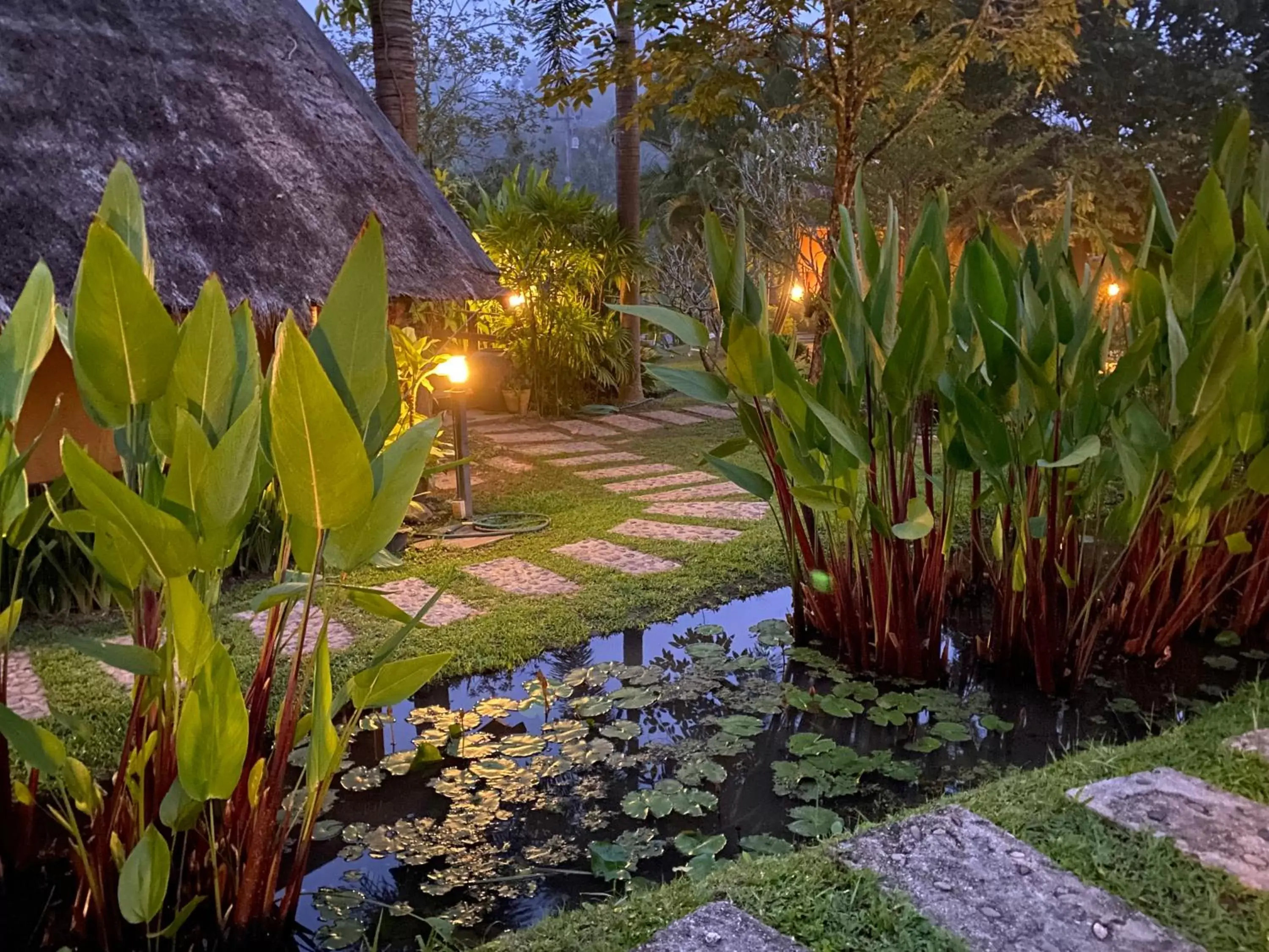 Garden in Pura Vida Pai Resort