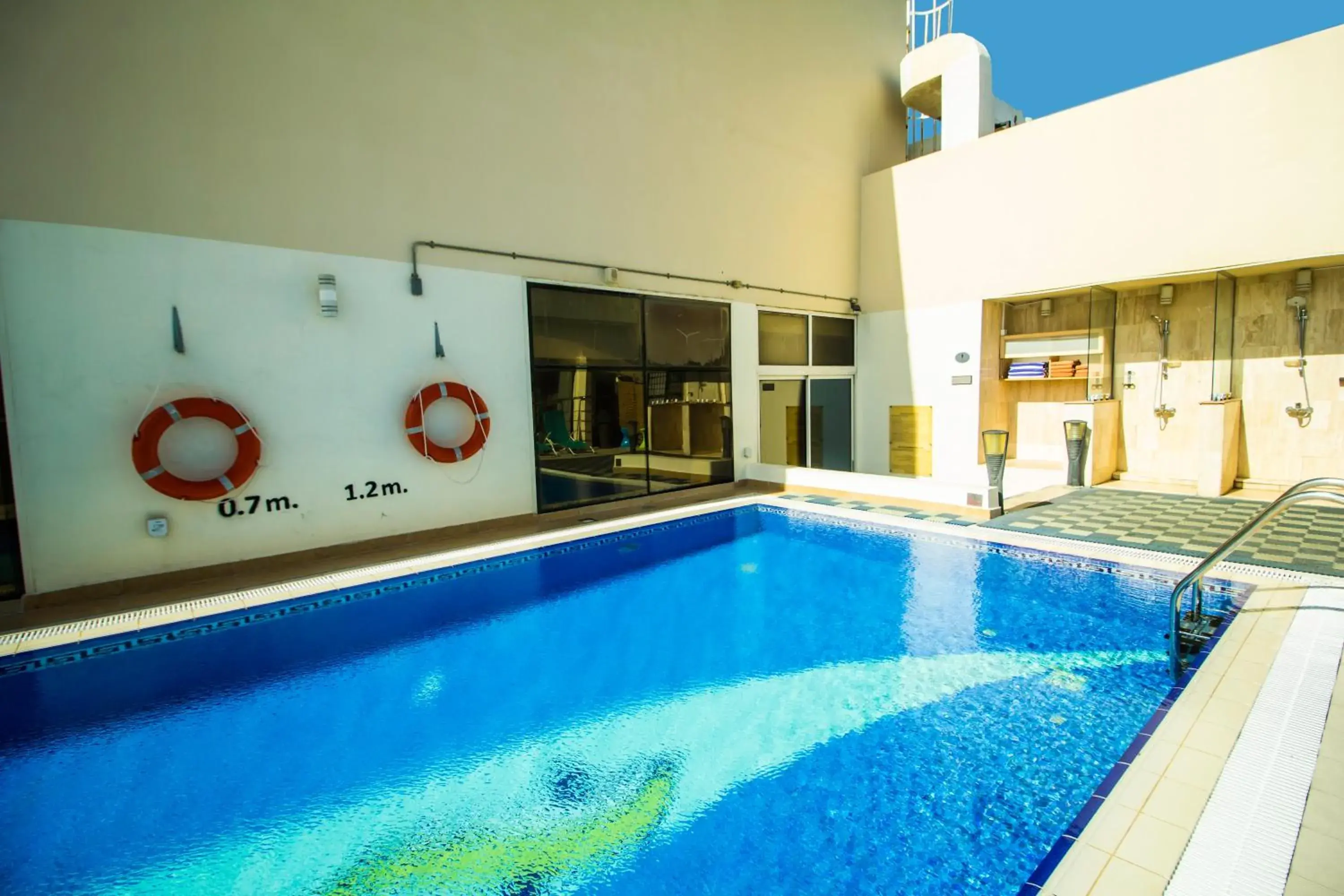 Swimming Pool in The Royal Riviera Hotel Doha