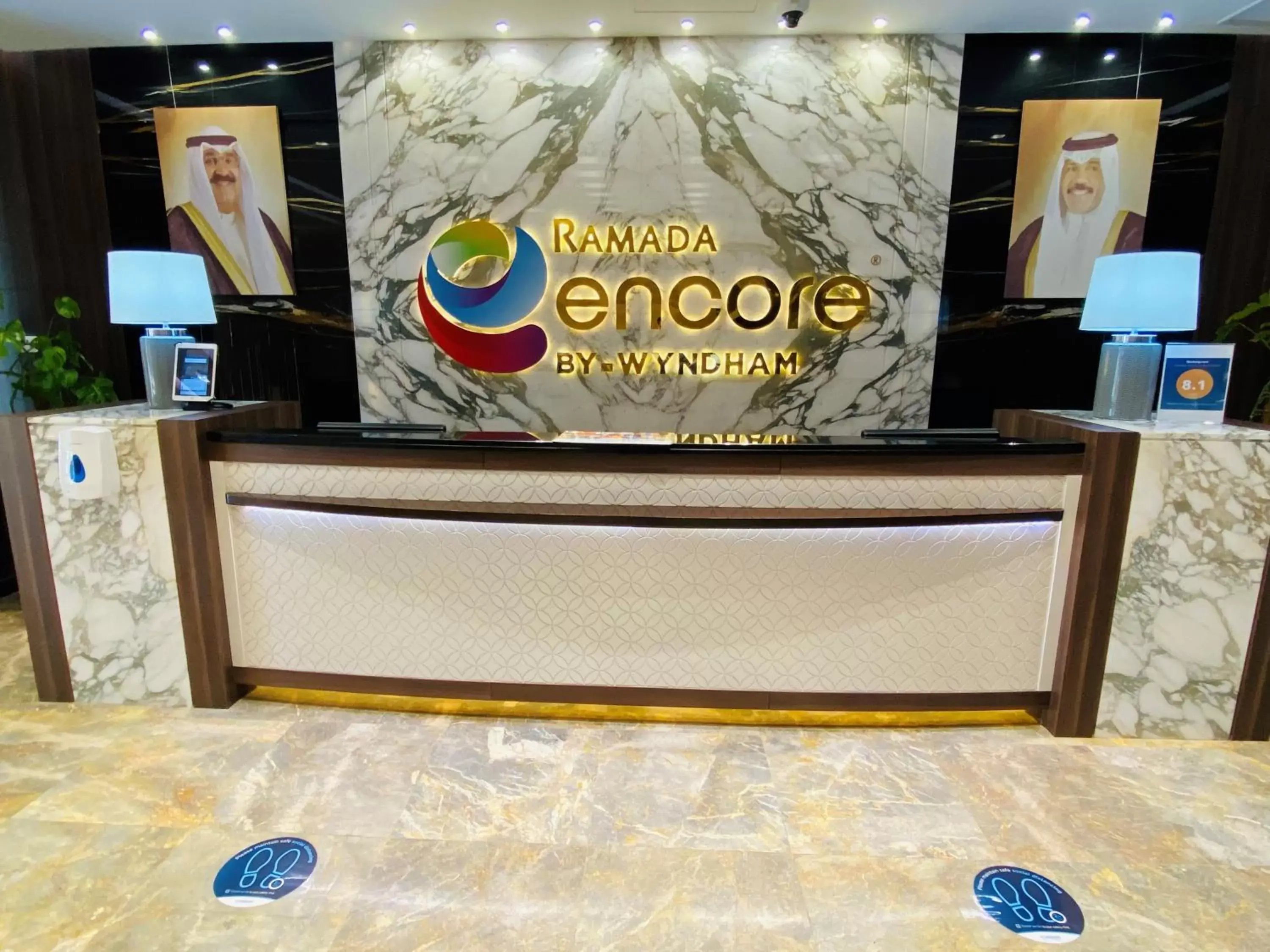 Lobby or reception in Ramada Encore by Wyndham Kuwait Downtown
