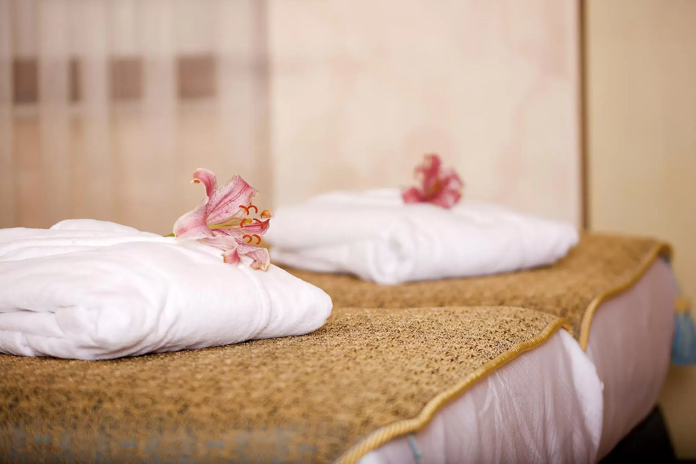 Decorative detail, Bed in Edibe Sultan Hotel