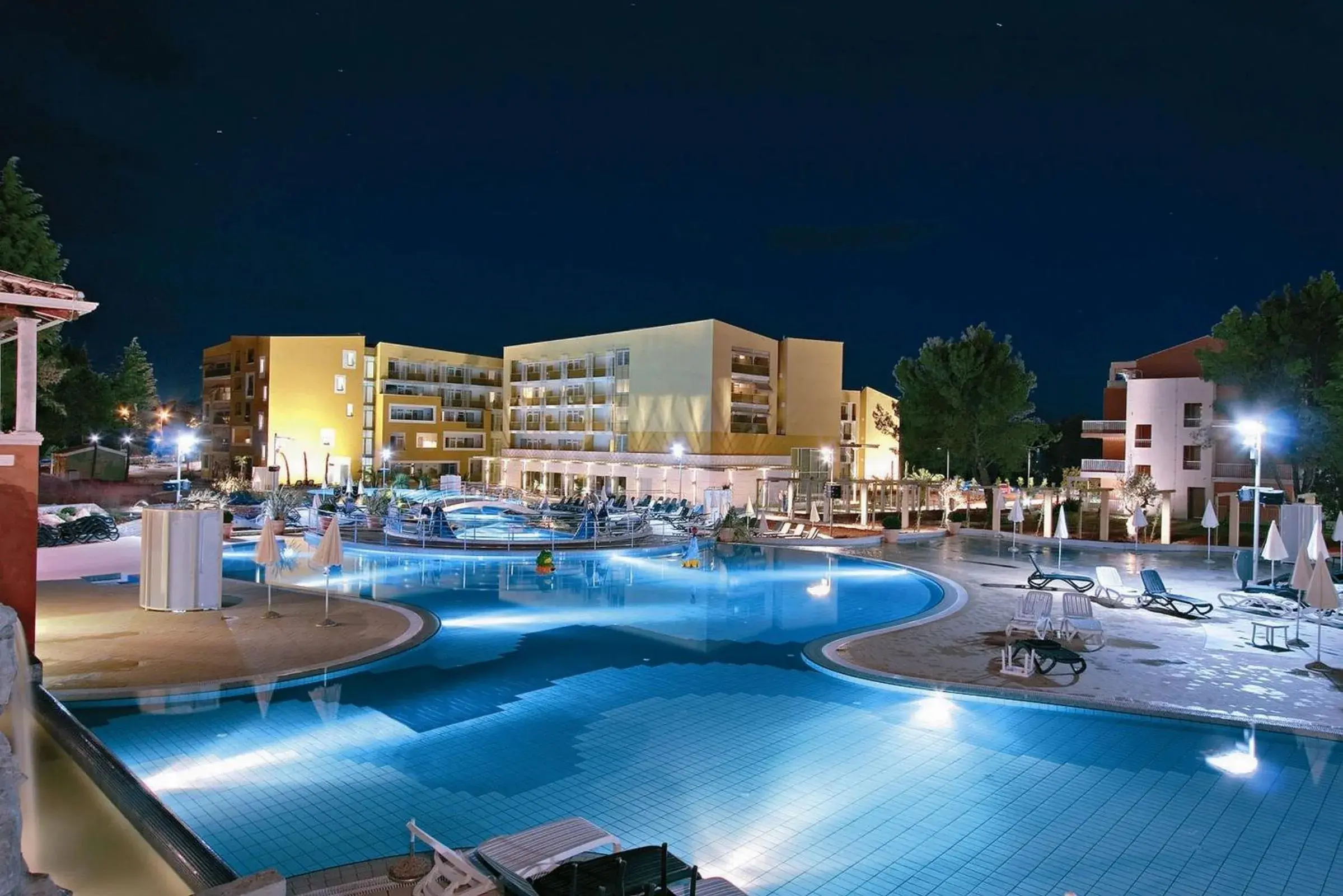 Facade/entrance, Swimming Pool in Residence Sol Garden Istra for Plava Laguna
