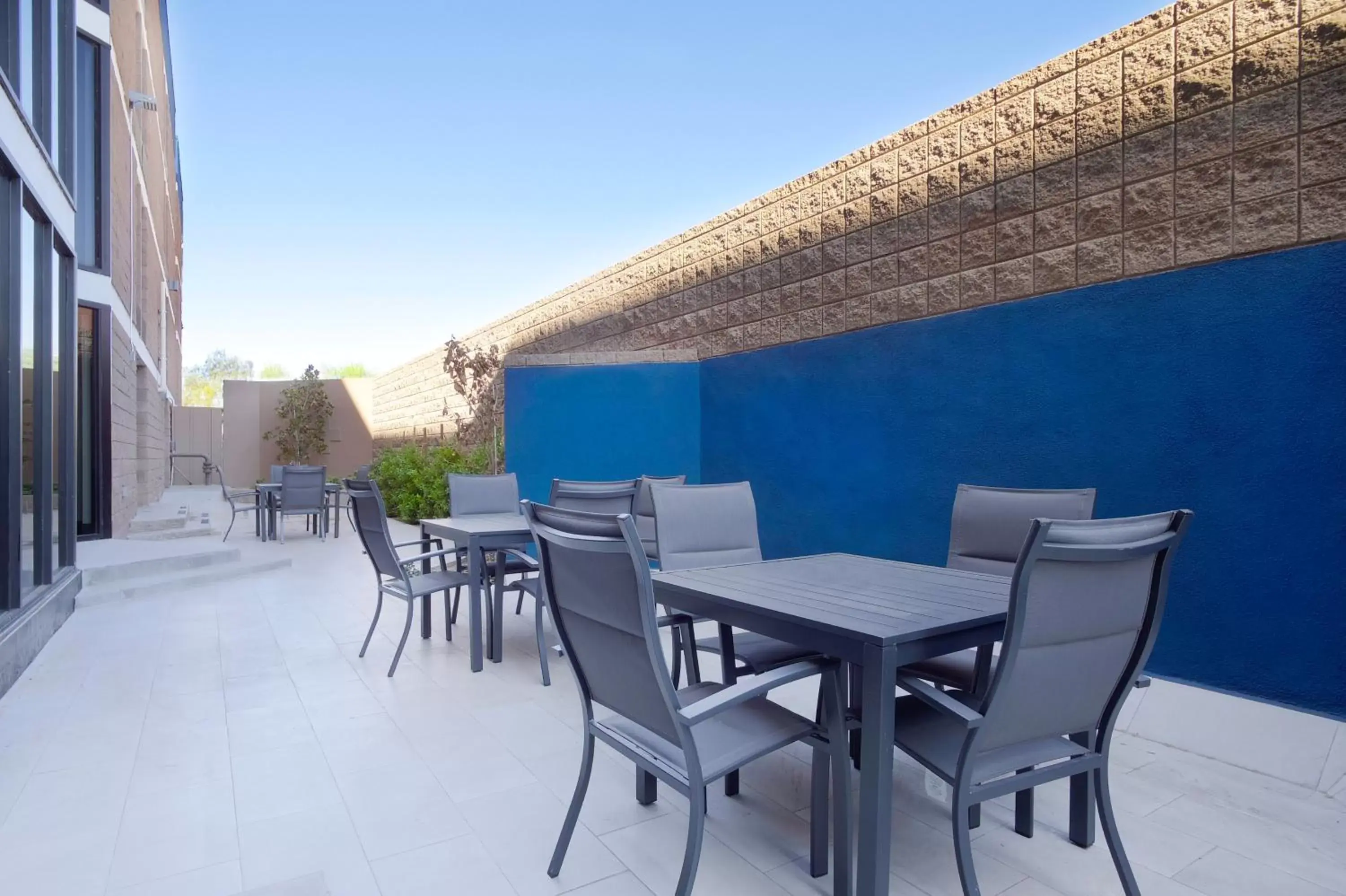 Patio in Holiday Inn Express & Suites Phoenix - Tempe, an IHG Hotel