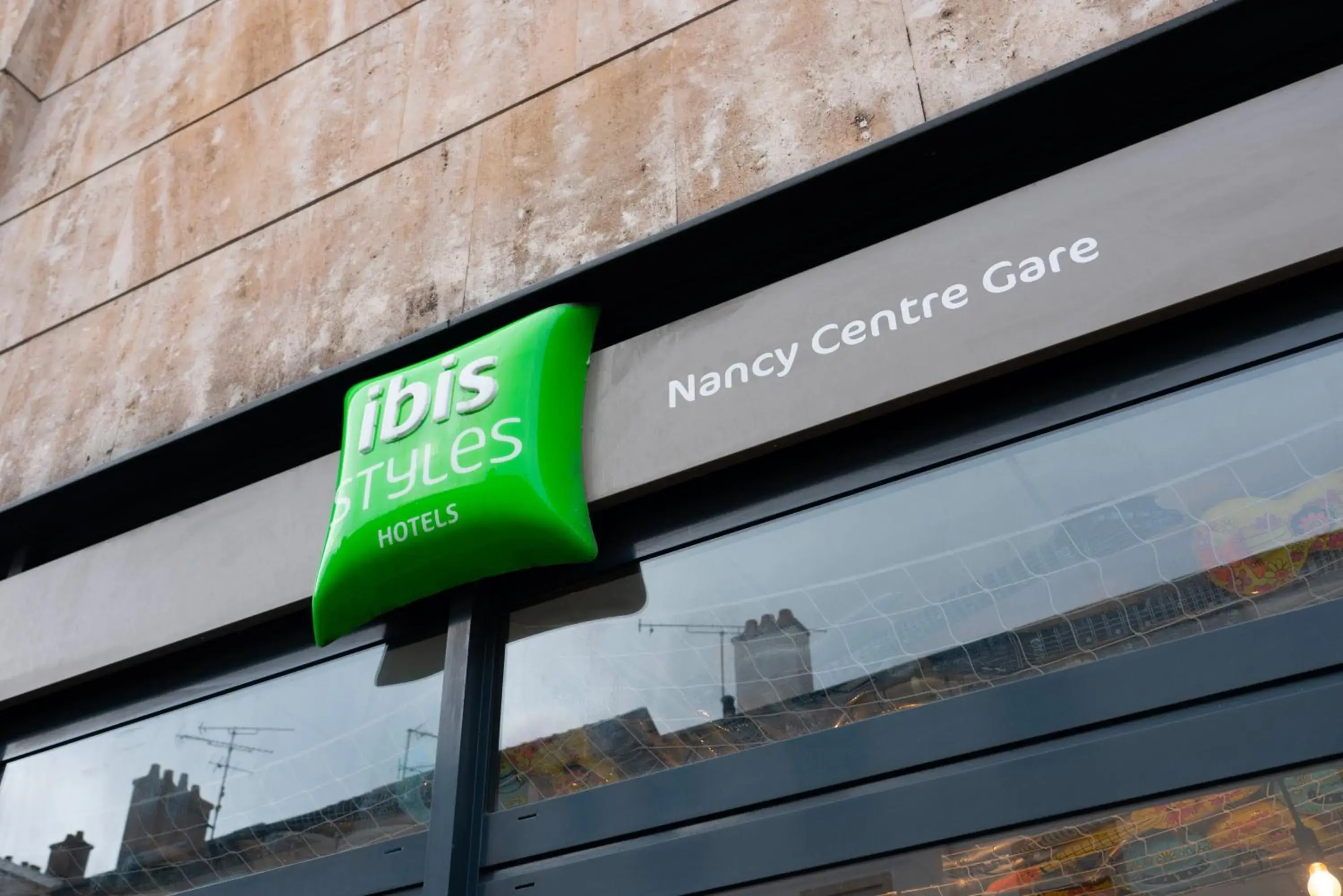 Facade/entrance, Property Logo/Sign in ibis Styles Nancy Centre Gare