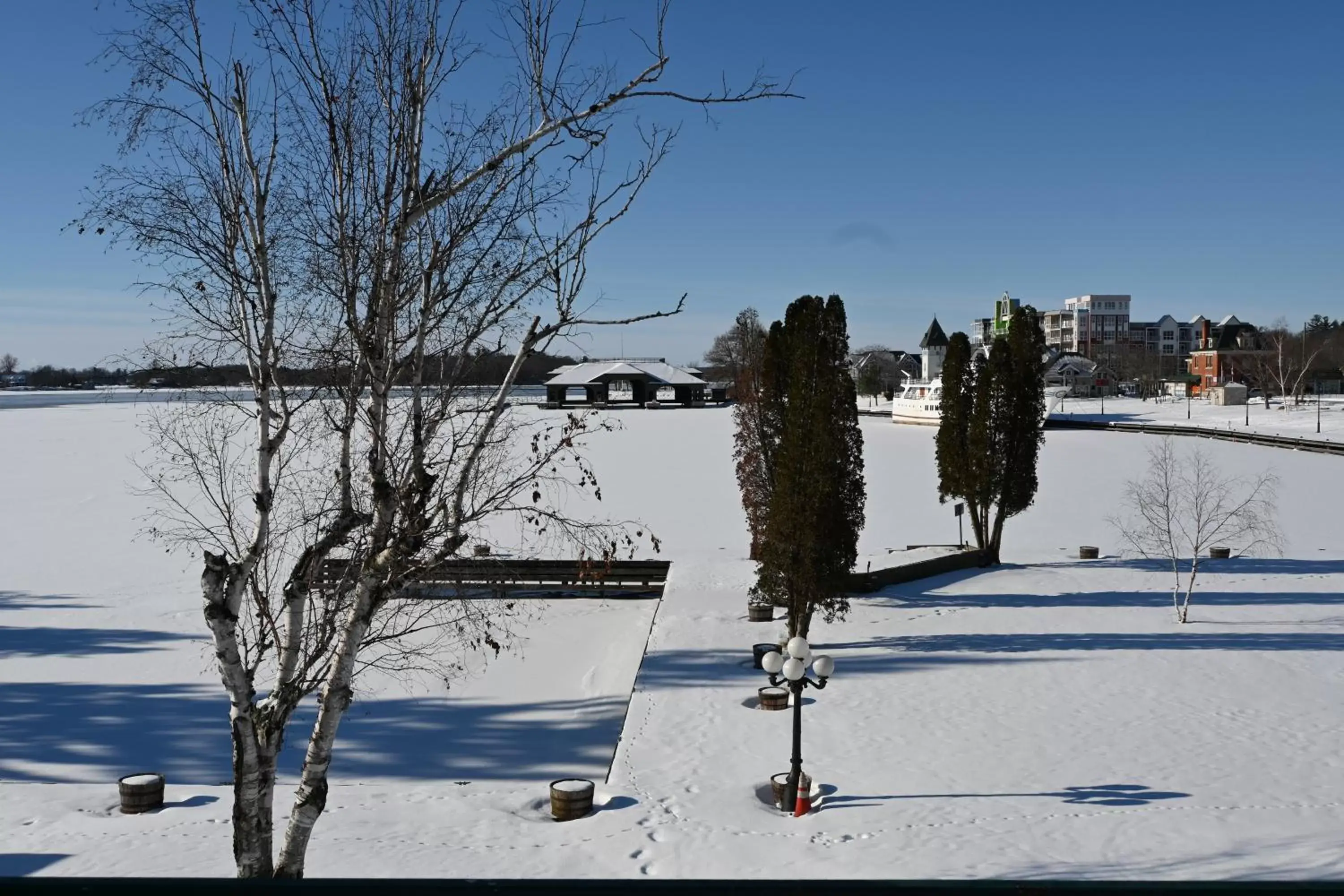 Winter in The Gananoque Inn & Spa