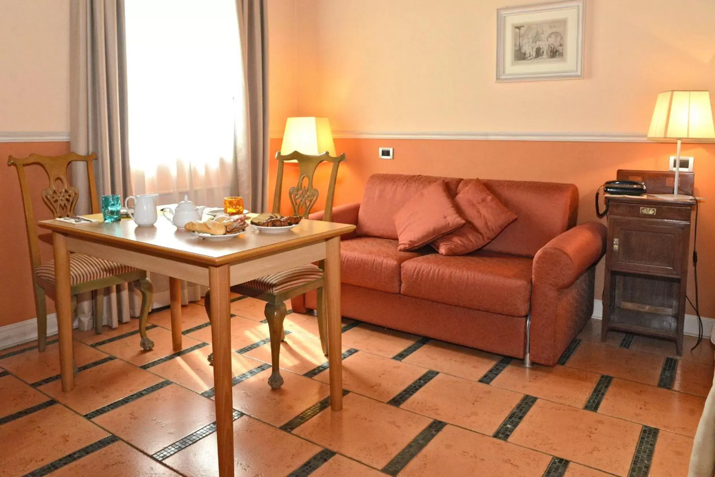 Living room, Seating Area in Hotel Ponte di Rialto
