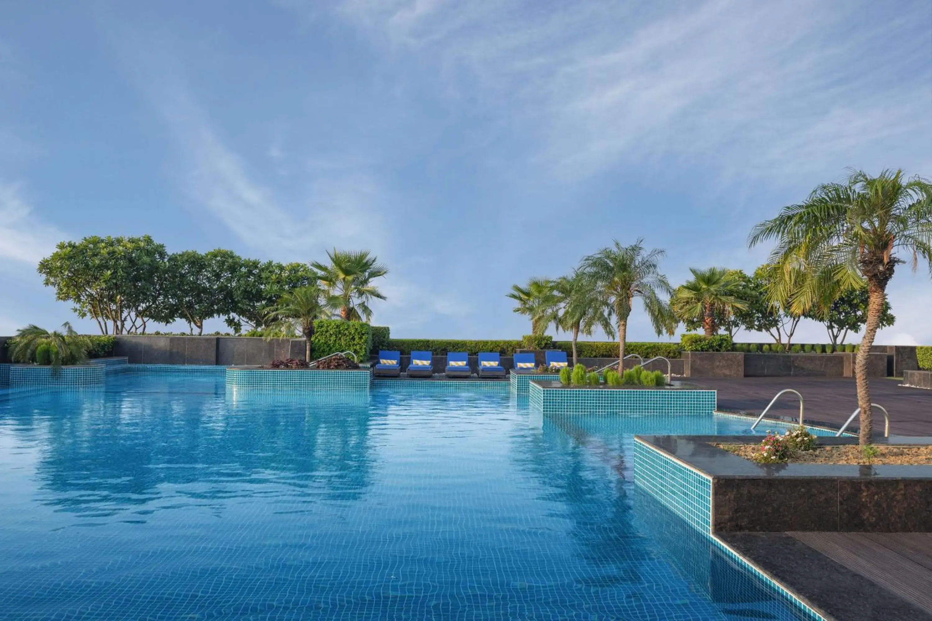 Pool view, Swimming Pool in Radisson Blu Hotel New Delhi Dwarka