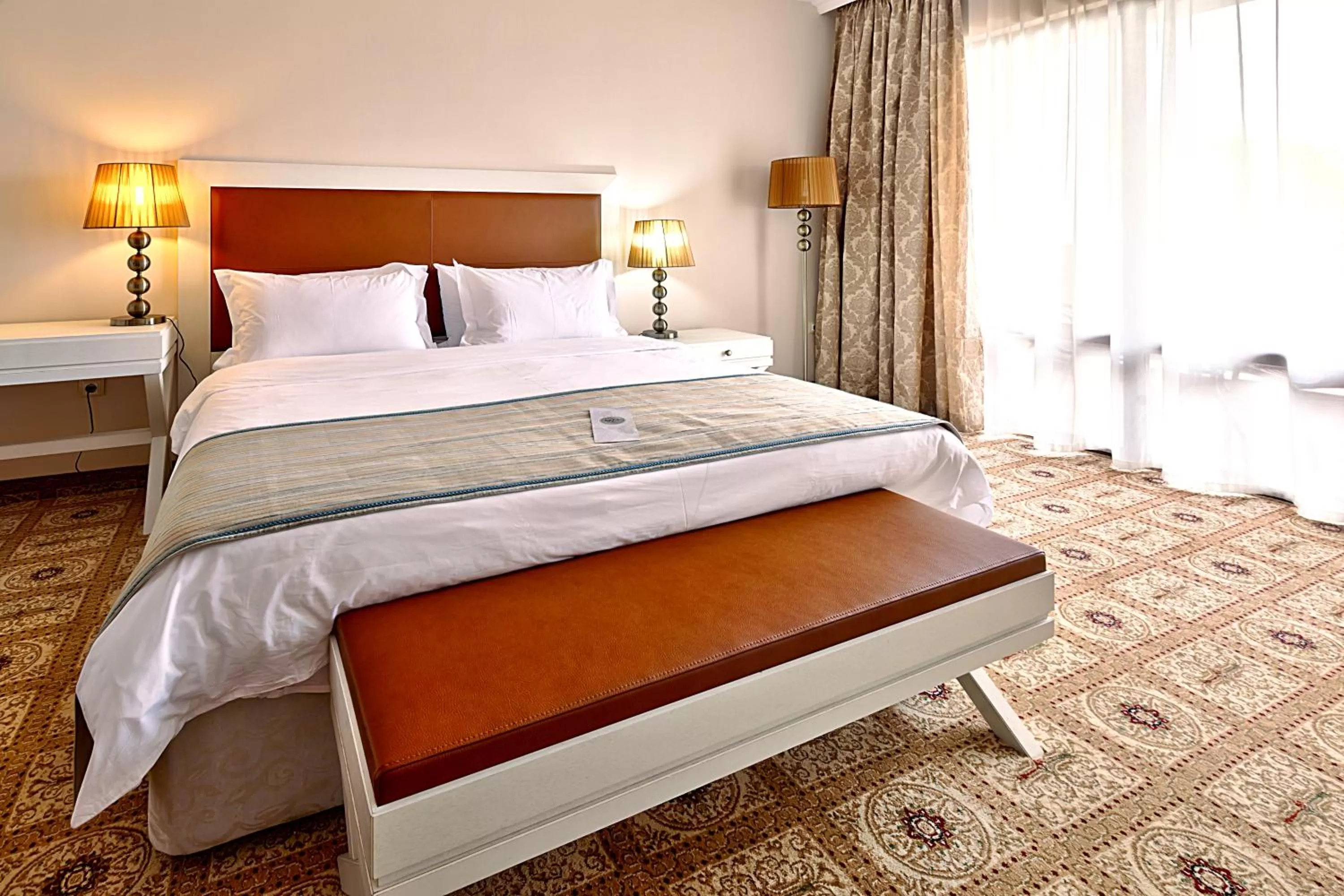Natural landscape, Bed in Primoretz Grand Hotel & Spa