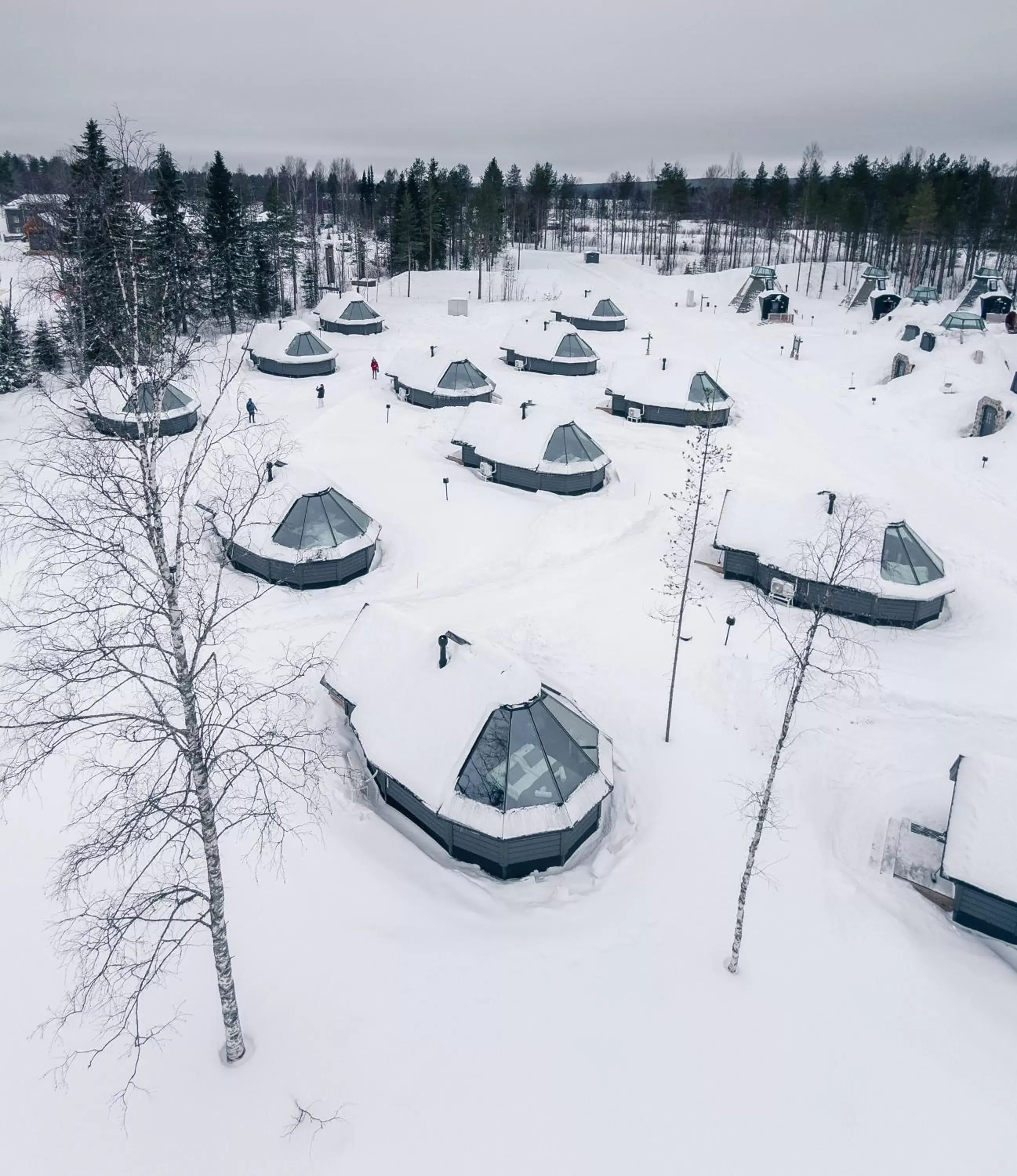 Natural landscape, Winter in Apukka Resort