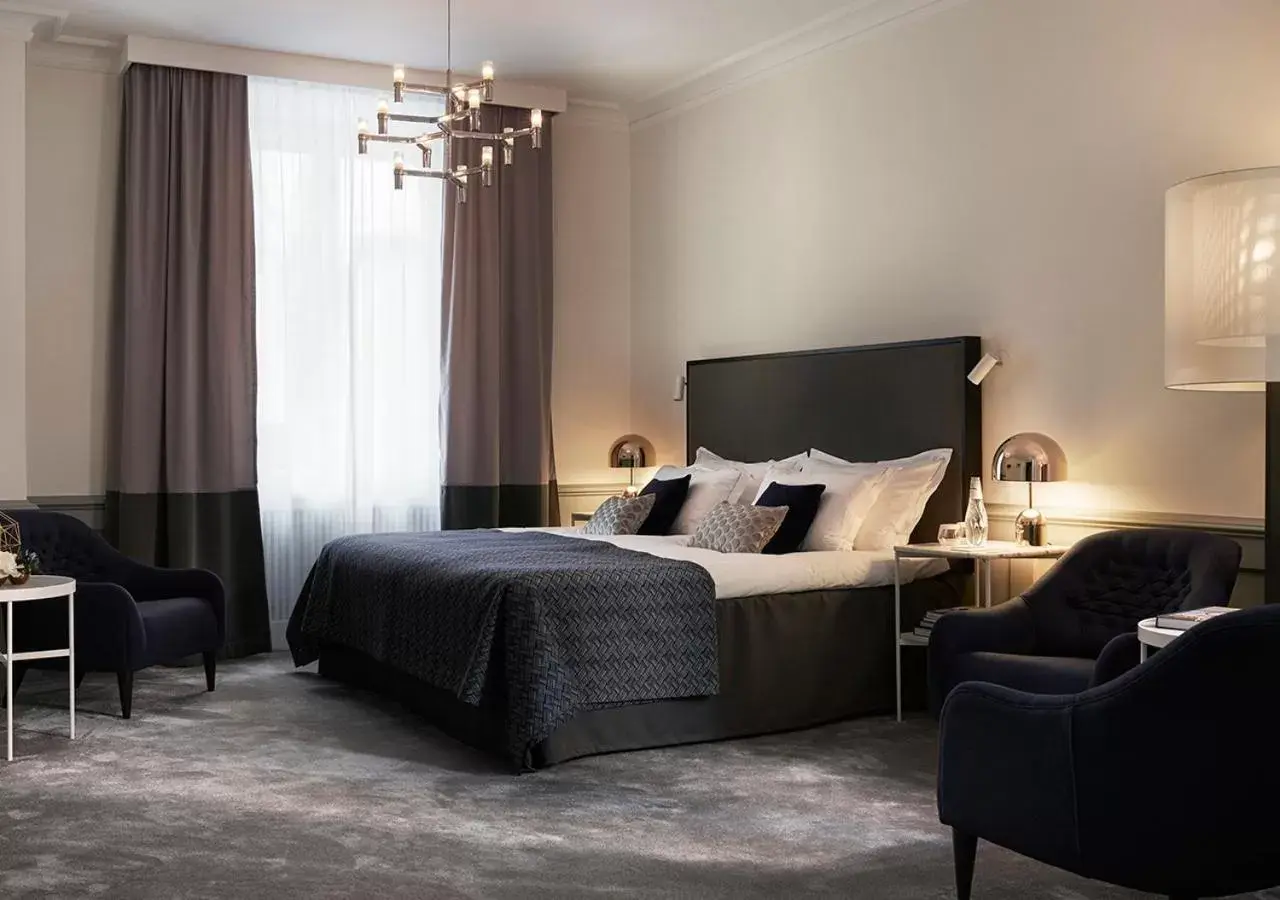 Bed in Grand Hôtel Stockholm Bed in Grand Hôtel Stockholm