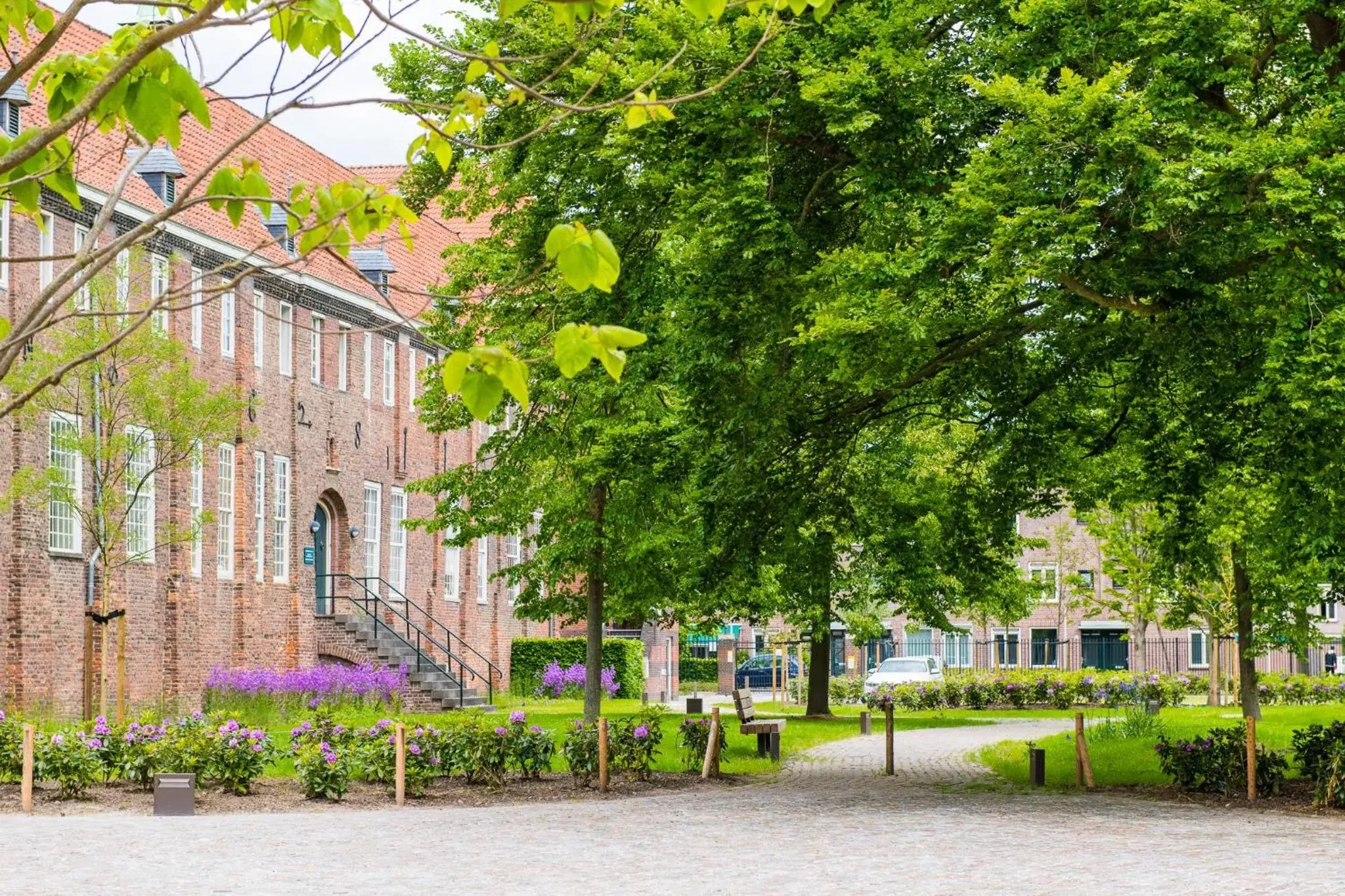 Garden, Property Building in Hotel Mariënhage