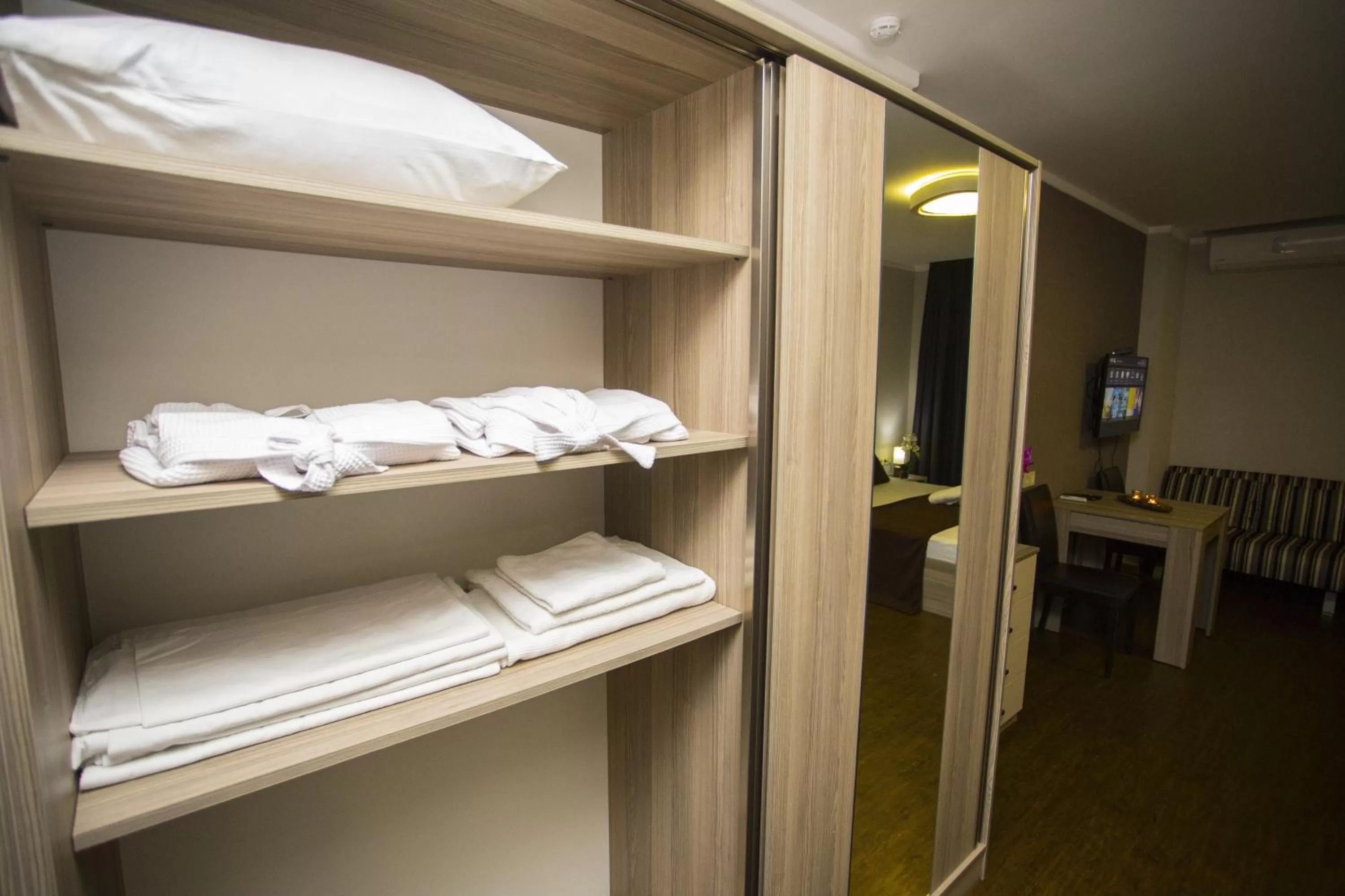 Decorative detail, Bed in Blue Star Batumi